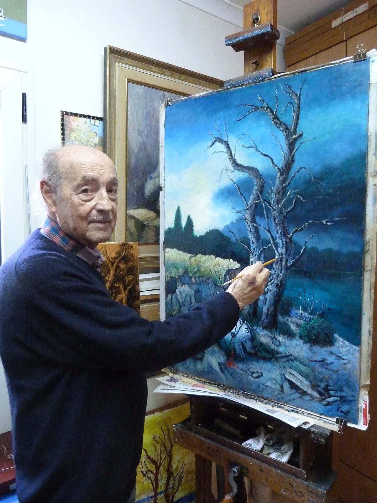 Porträt von Zeev Kun (1930–2024) – Gedenkseite