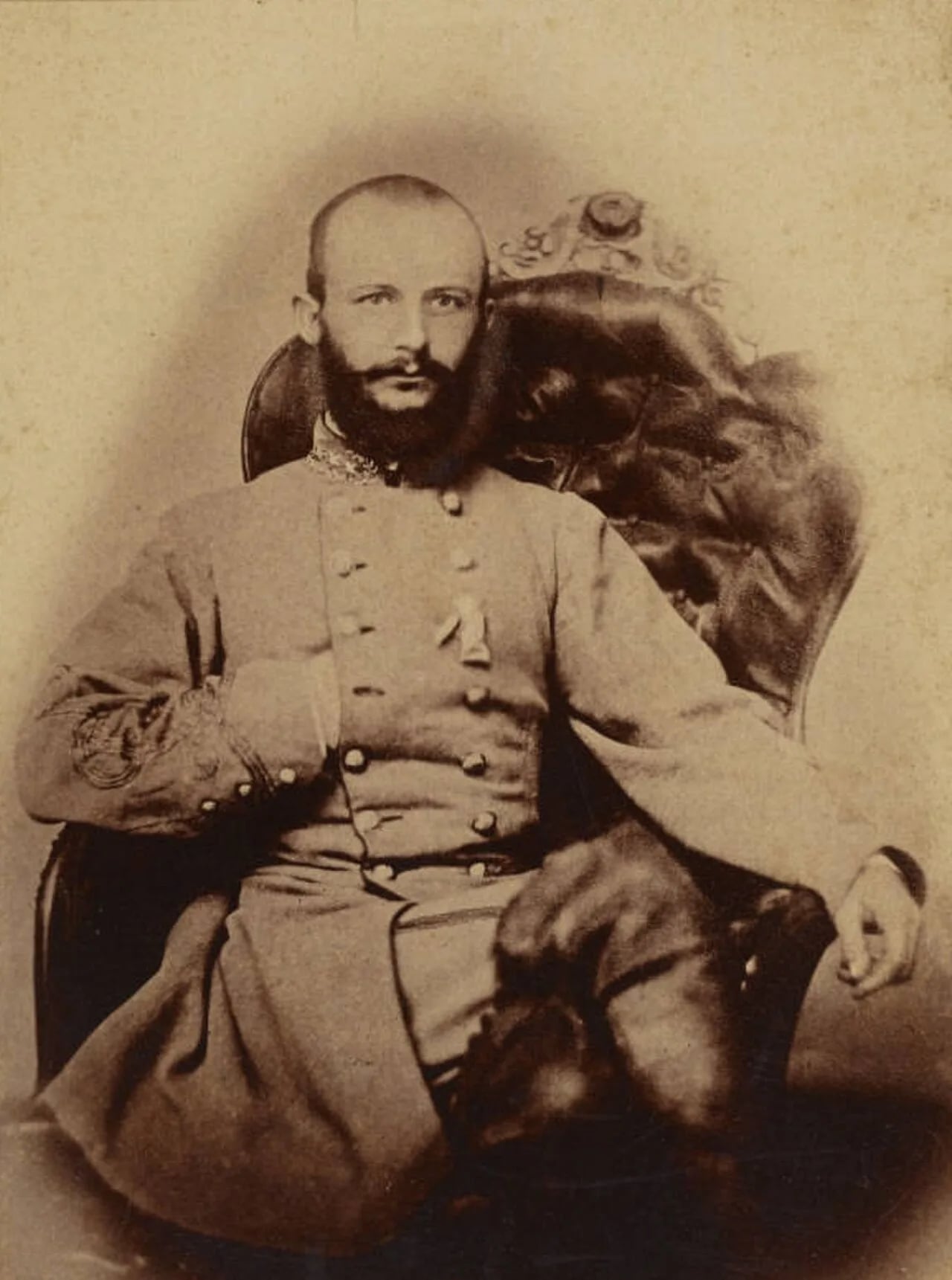 Porträt von Stephen Dodson Ramseur (1837–1864) – Gedenkseite