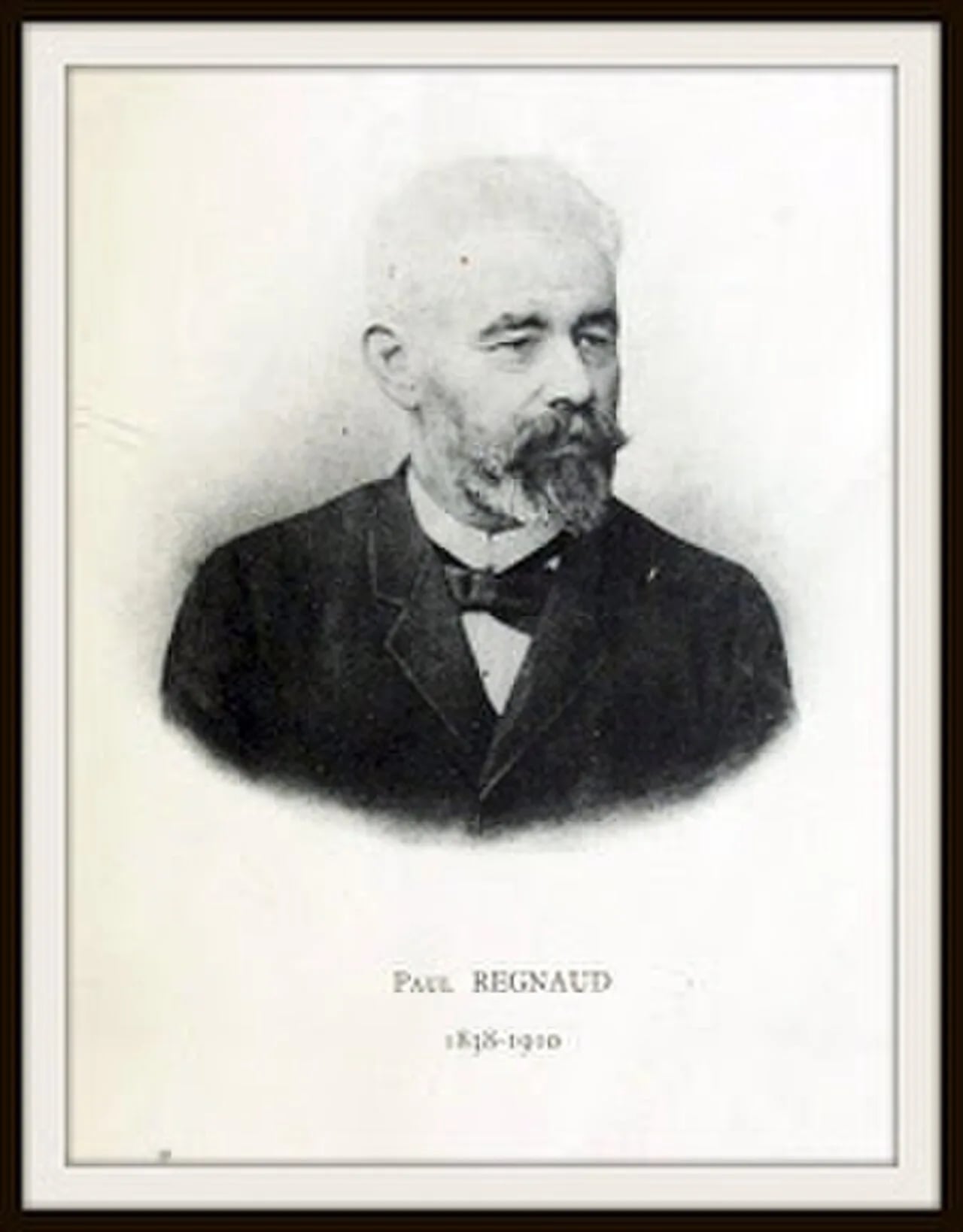 Portrait of Paul Regnaud (1838–1910) – memorial page
