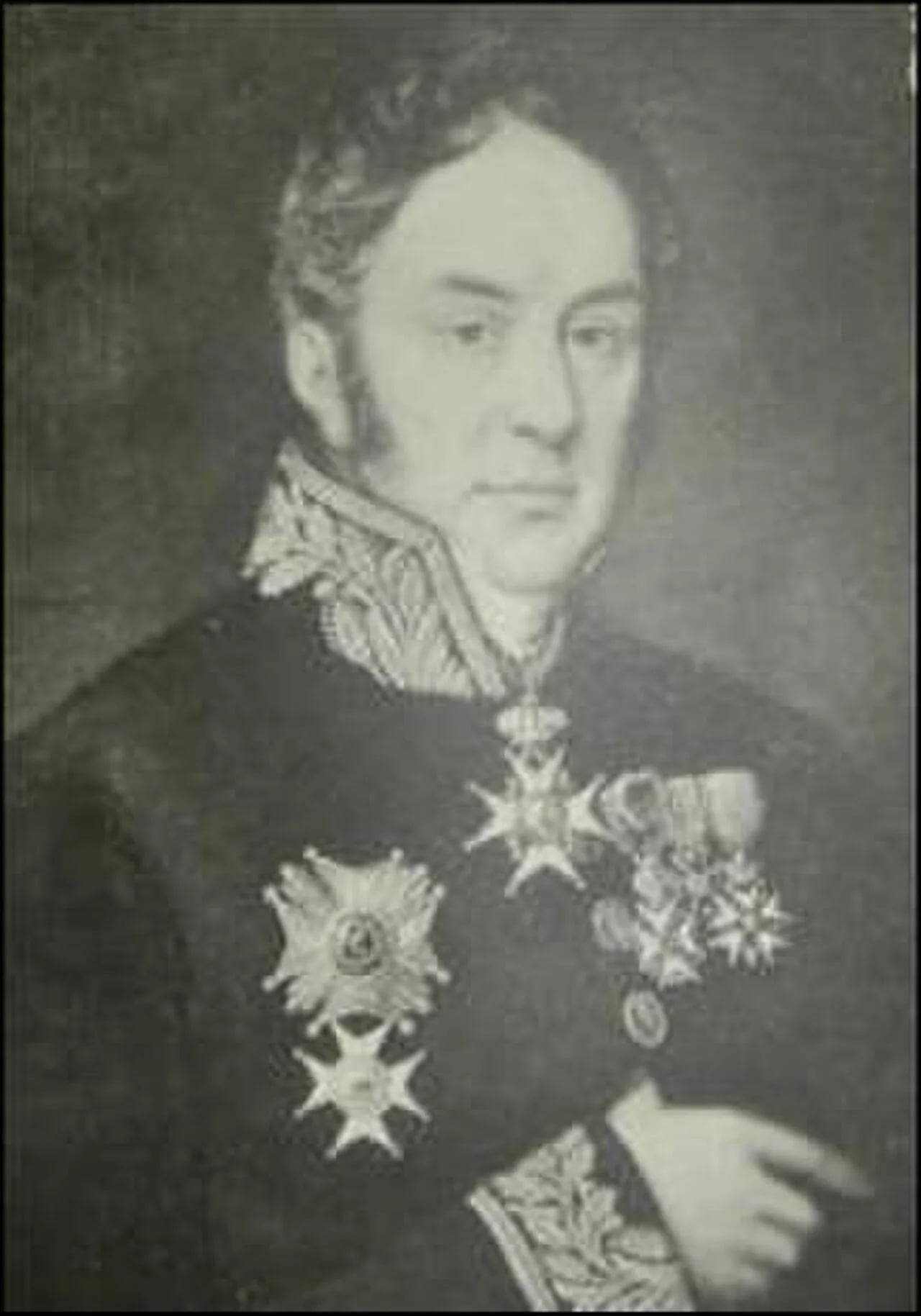 Porträt von Charles de Rodes (1790–1868) – Gedenkseite