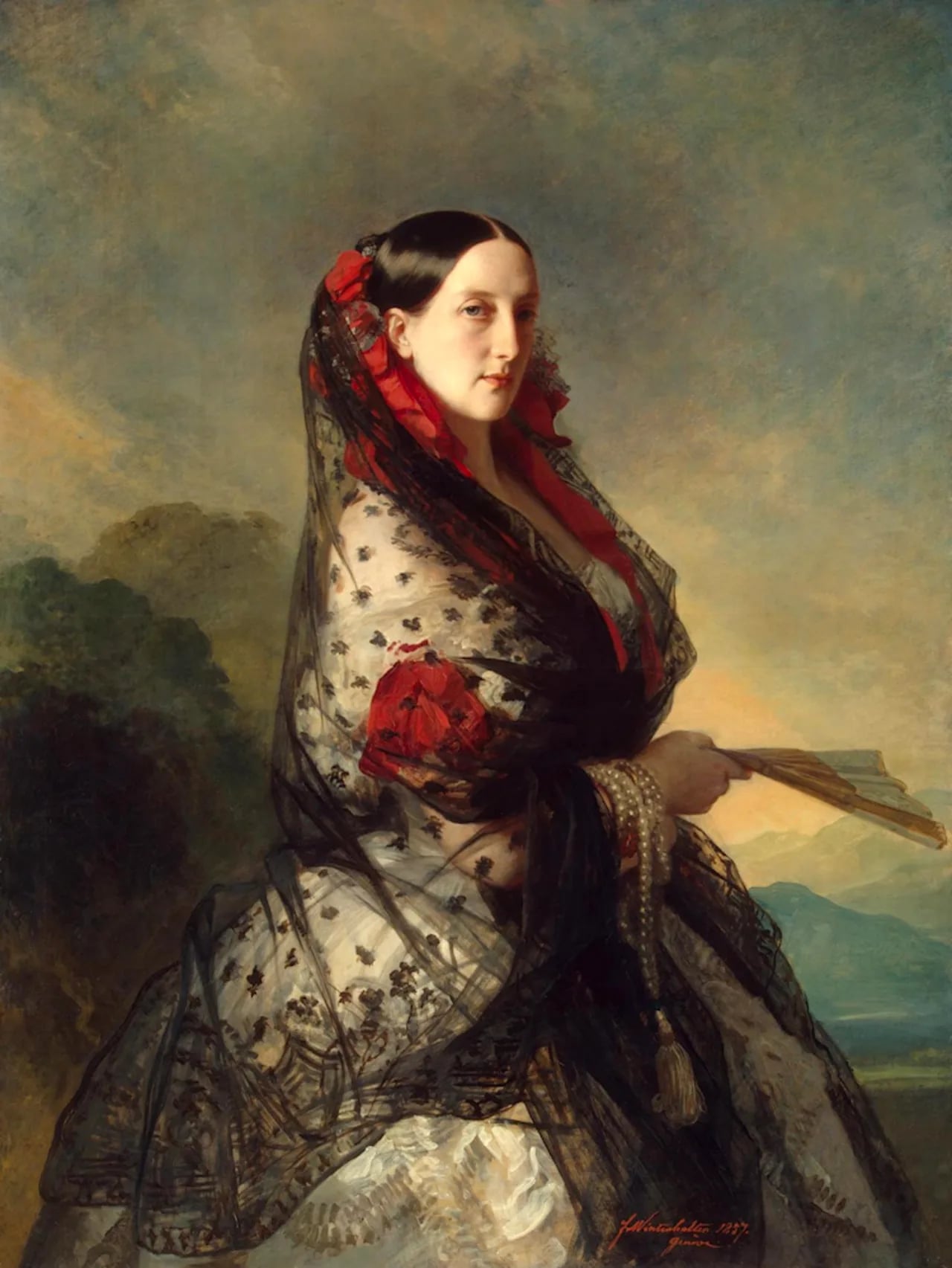 Portrait of Marija Nikolajewna Romanowa (1819–1876) – memorial page