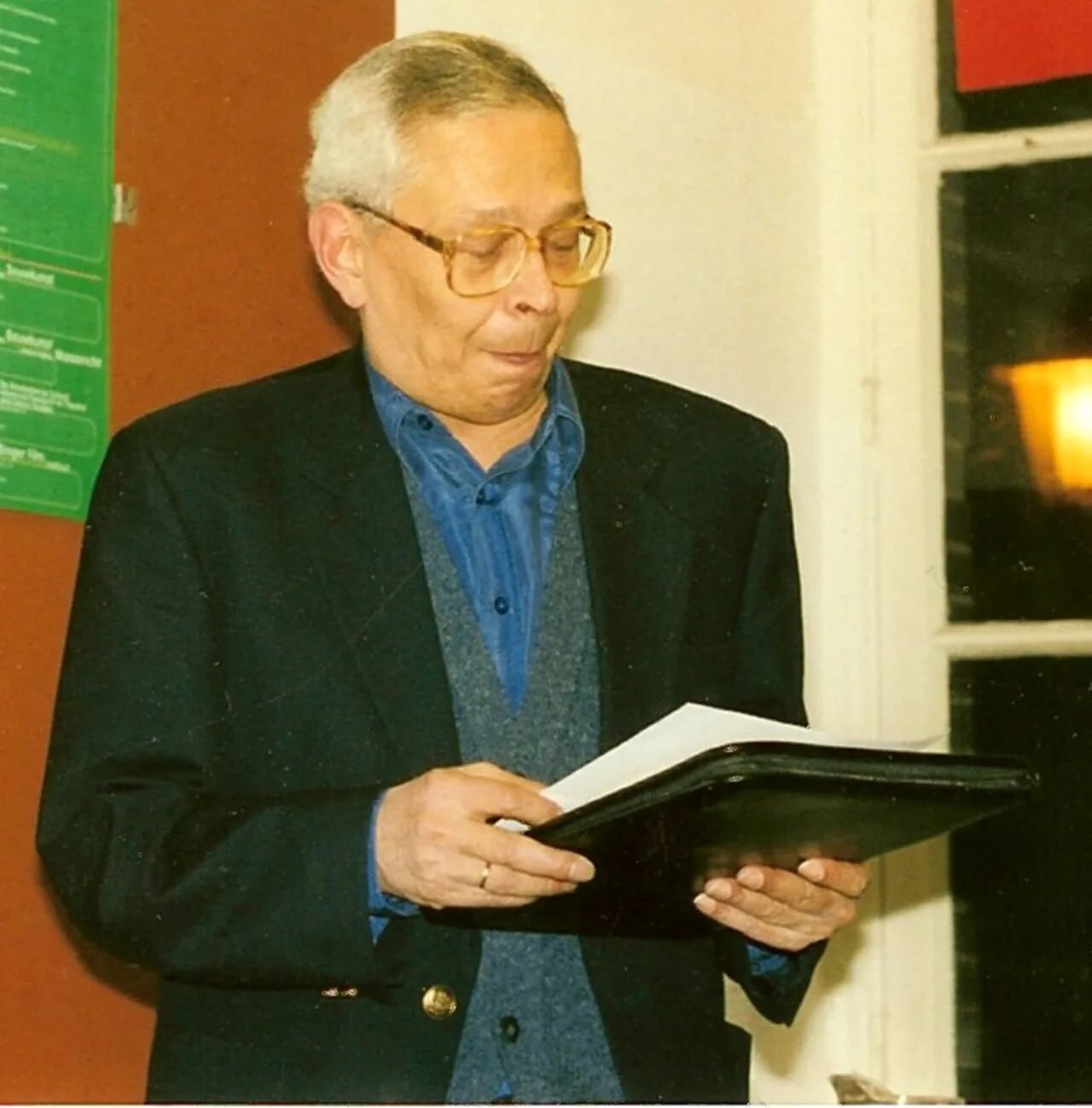Portrait of John Leefmans (1933–2012) – memorial page