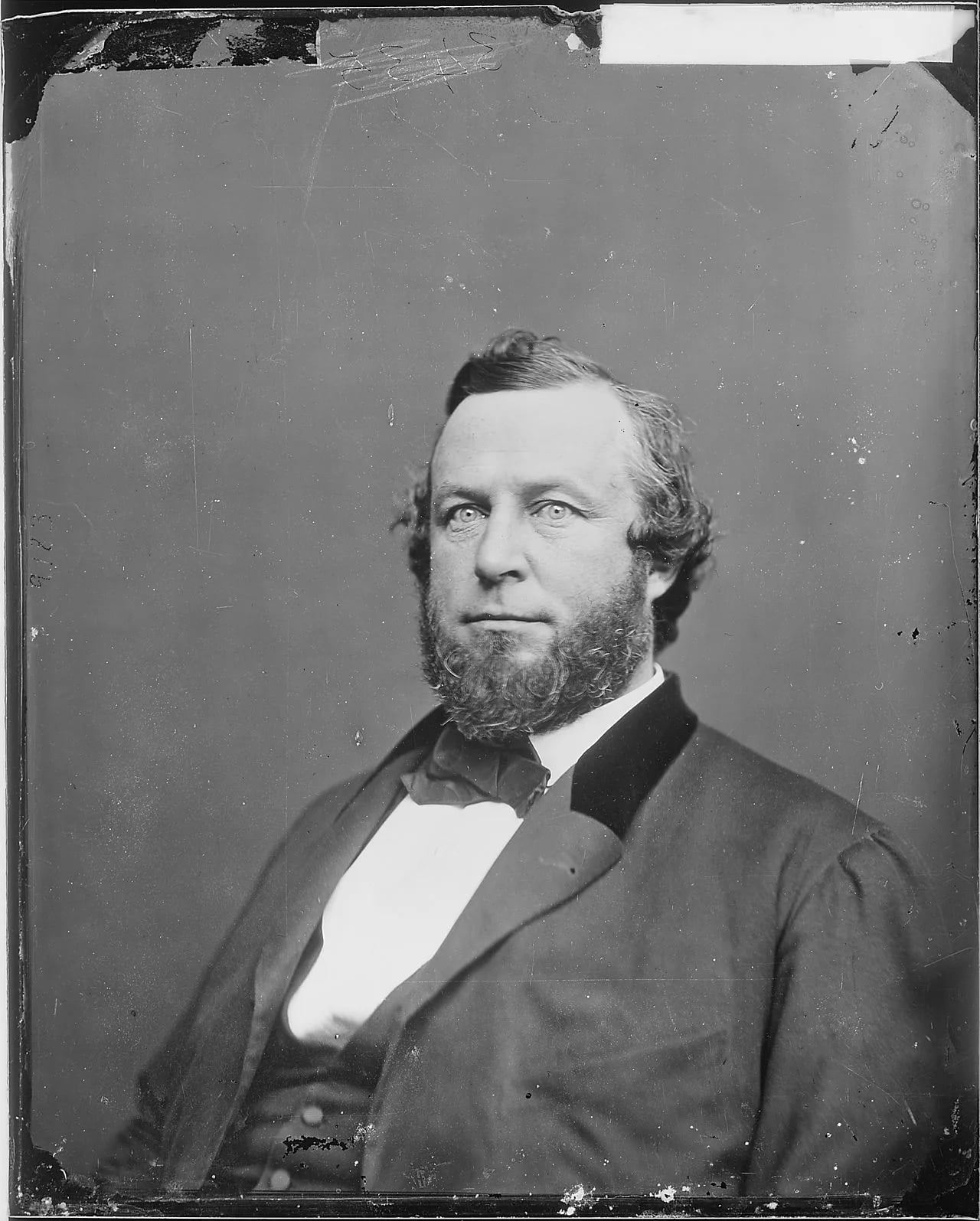 Portrait of Stephen Baker (1819–1875) – memorial page