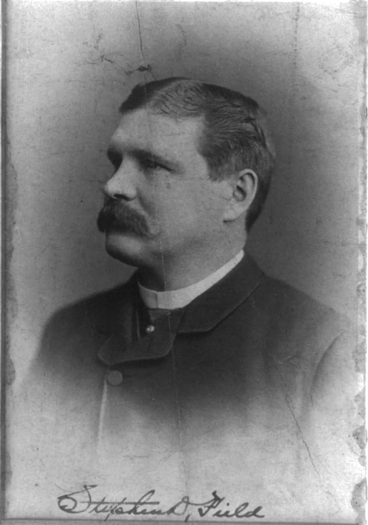 Porträt von Stephen Dudley Field (1846–1913) – Gedenkseite