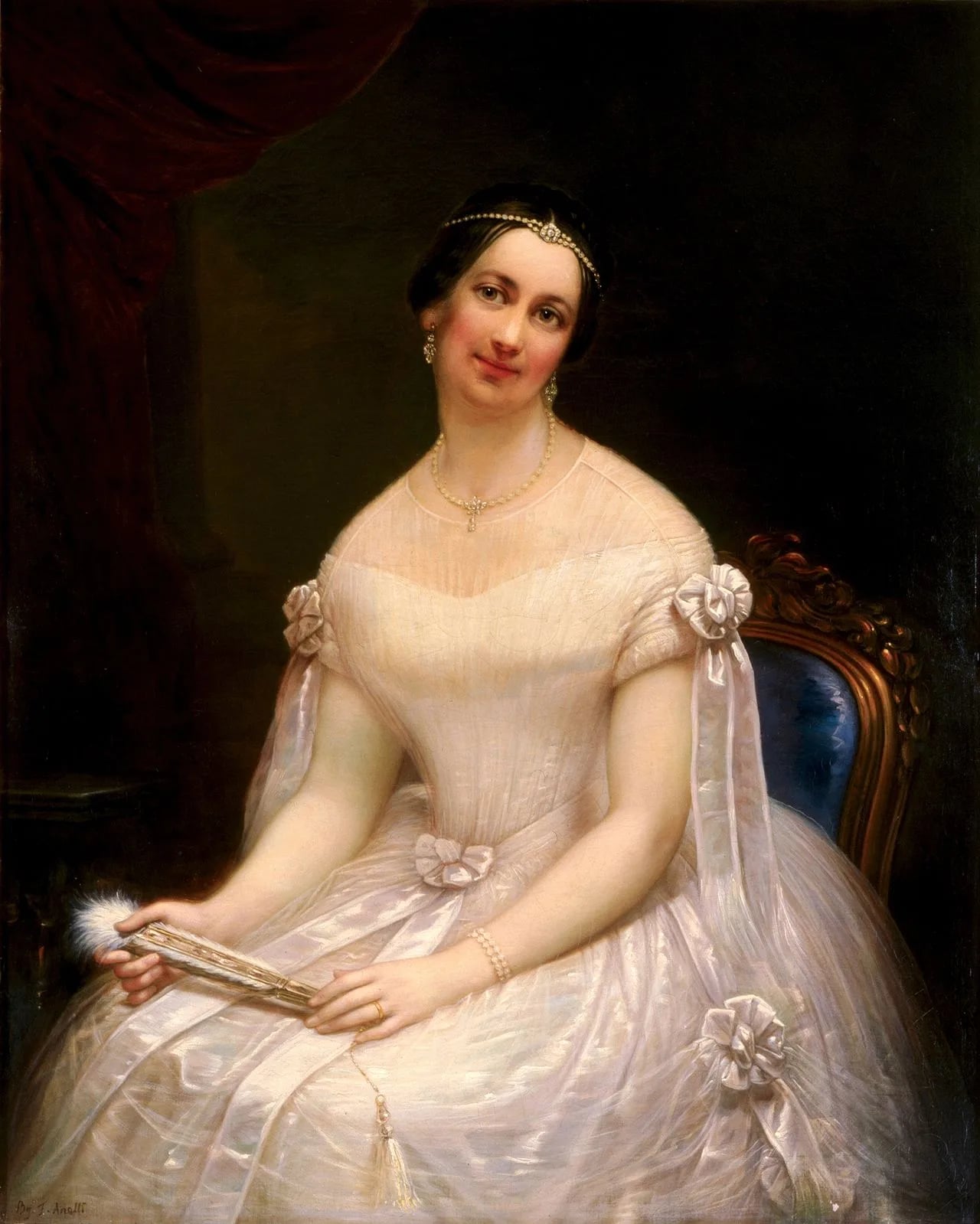 Portrait of Julia Tyler (1820–1889) – memorial page