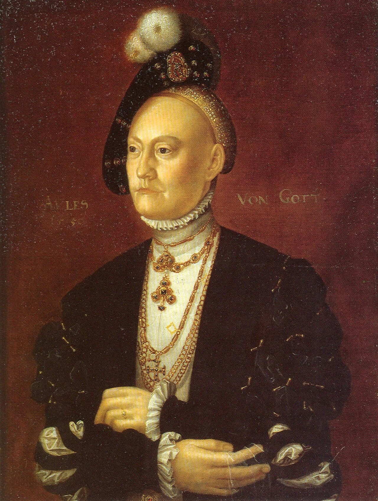 Porträt von Dorothea von Sachsen-Lauenburg (1511–1571) – Gedenkseite