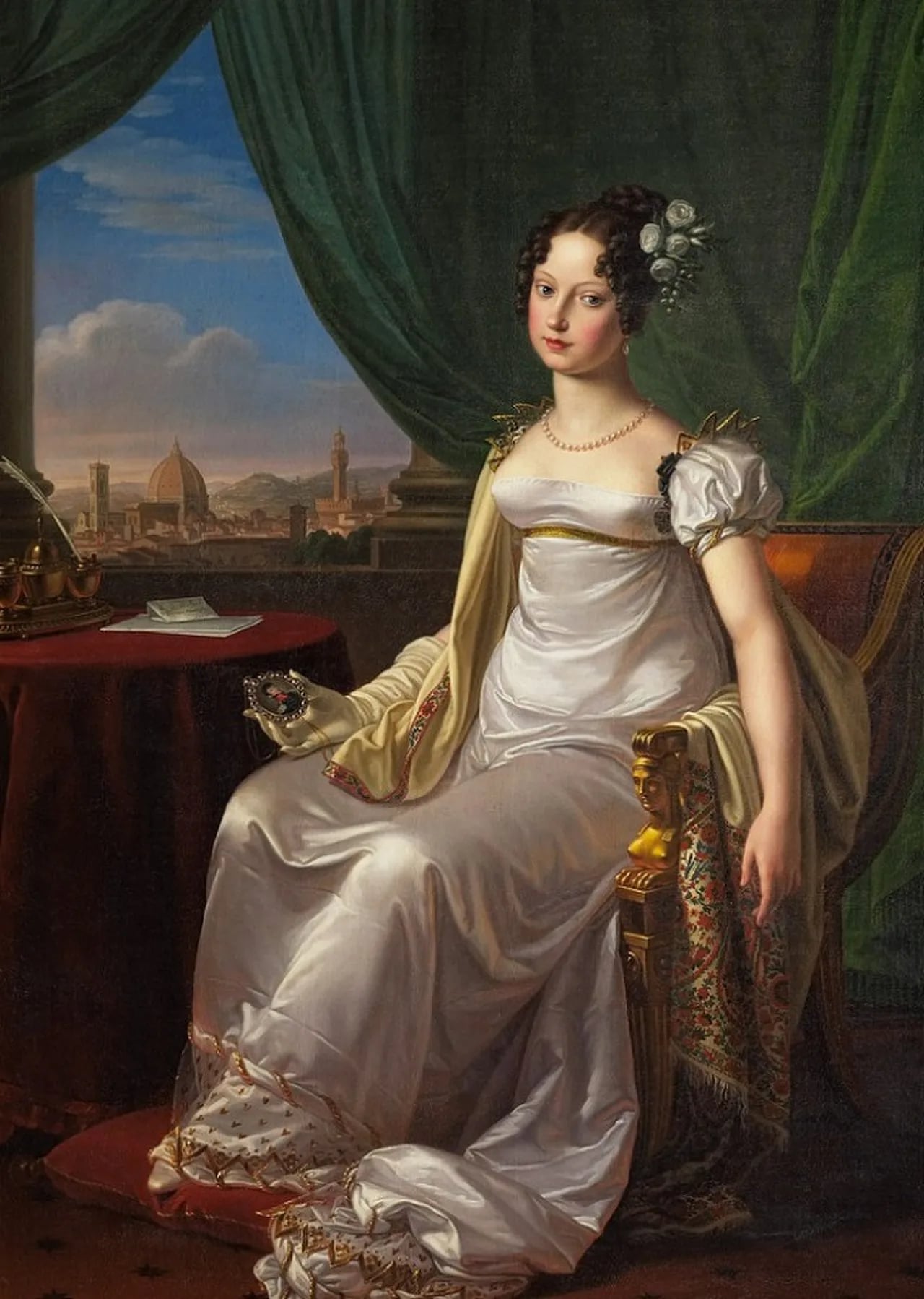 Porträt von Maria Theresia von Österreich-Toskana (1801–1855) – Gedenkseite