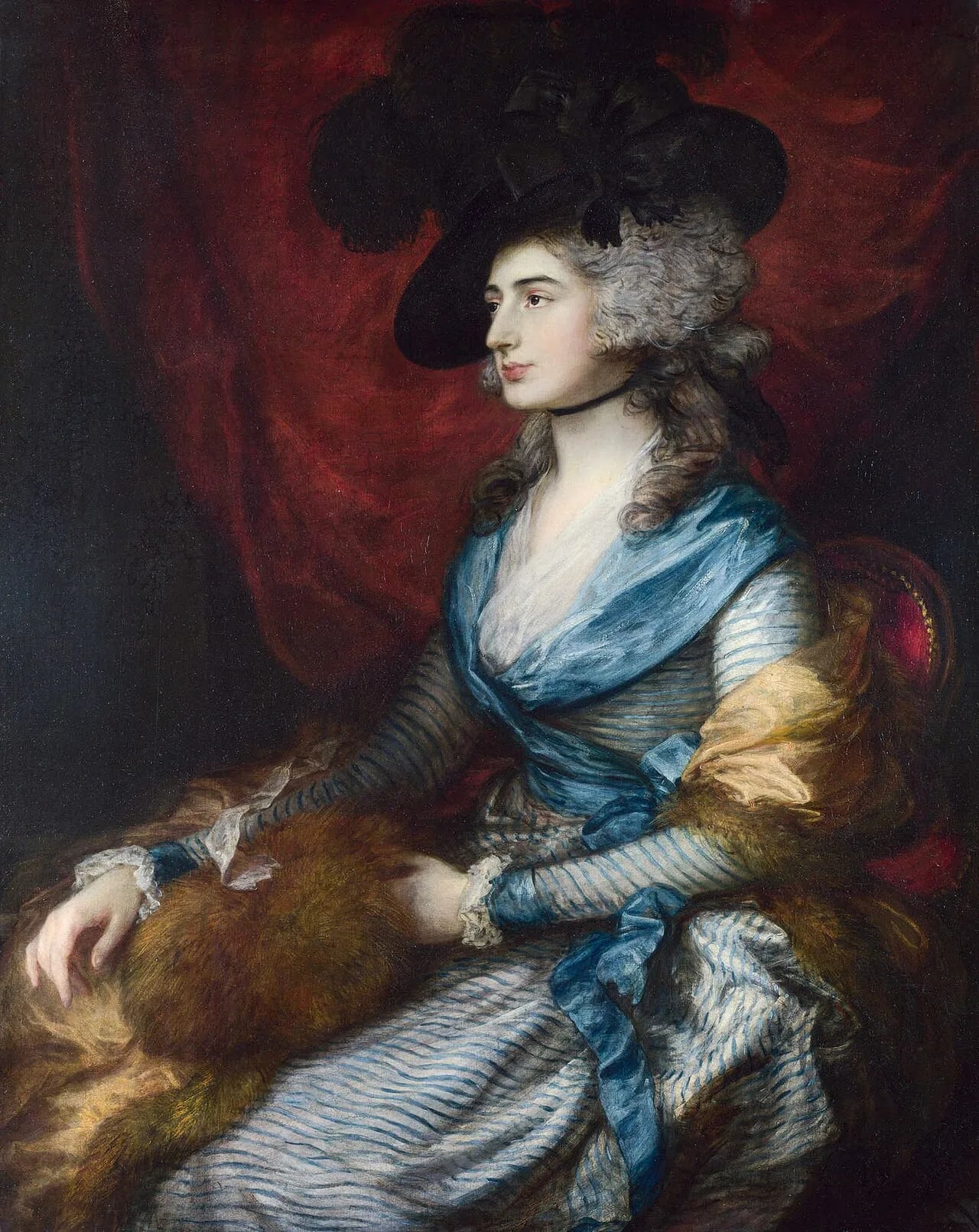 Porträt von Sarah Siddons (1755–1831) – Gedenkseite