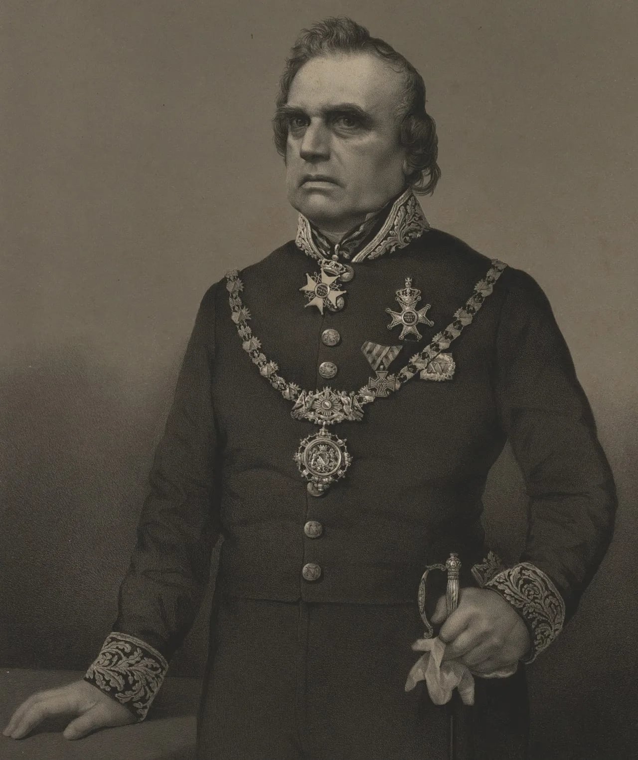 Porträt von Nicolaas Pieter Jacob Kien (1800–1879) – Gedenkseite