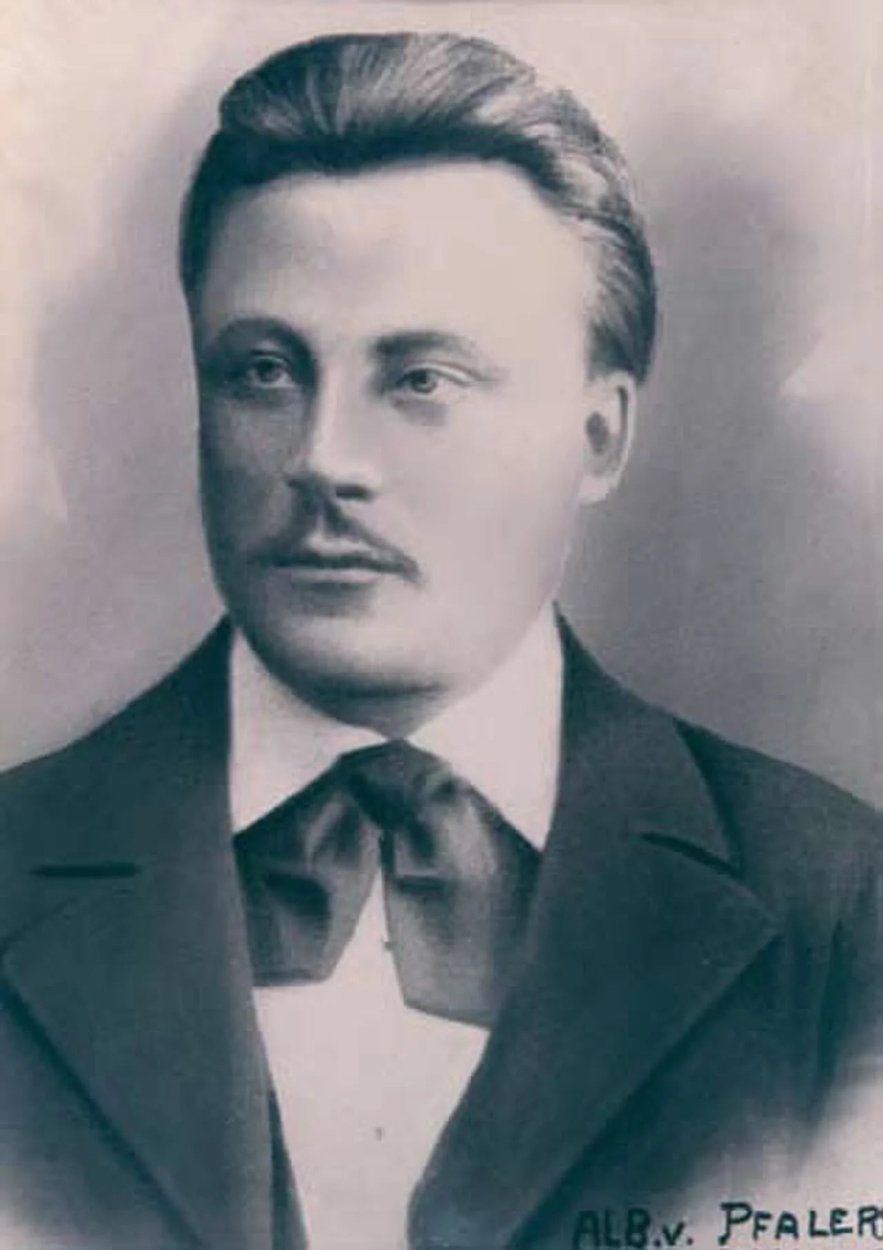 Portrait of Albert Pfaler (1857–1885) – memorial page
