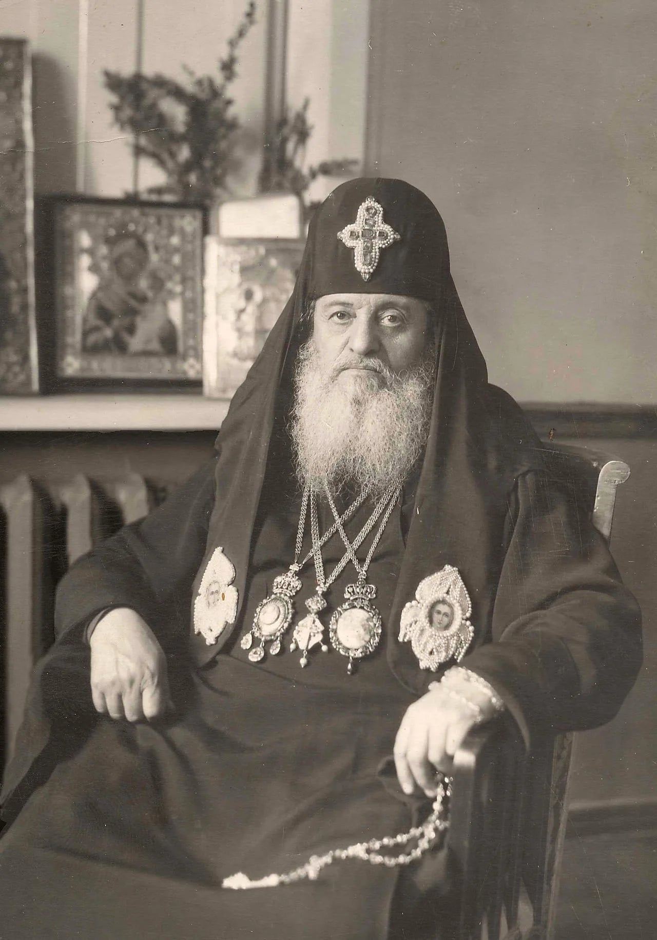 Porträt von Ephraim II of Georgia (1896–1972) – Gedenkseite