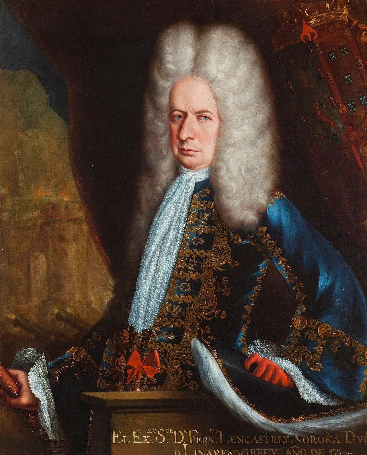 Portrait of Fernando de Alencastre Noroña y Silva (1662–1717) – memorial page