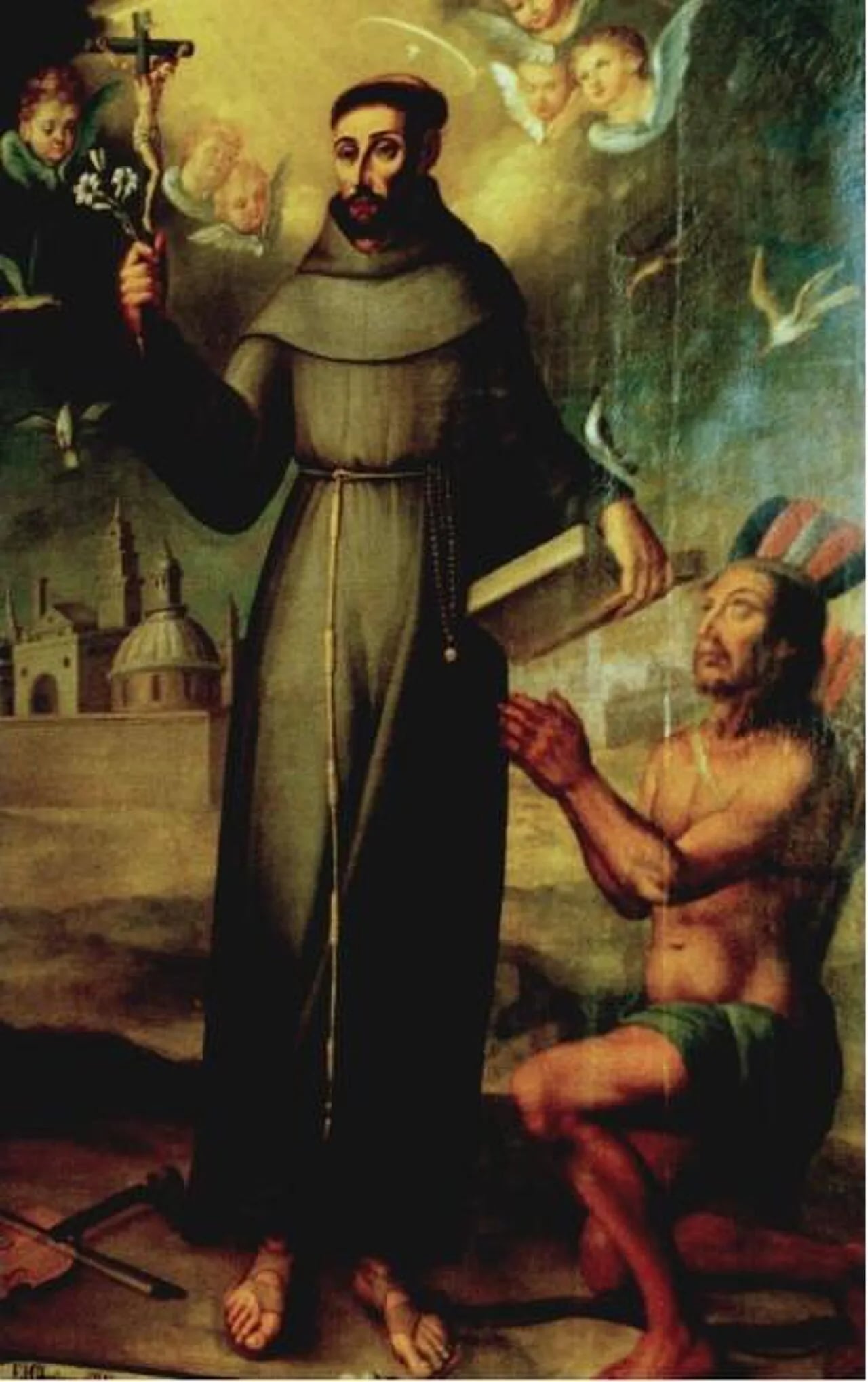 Porträt von Francis Solanus (1549–1610) – Gedenkseite