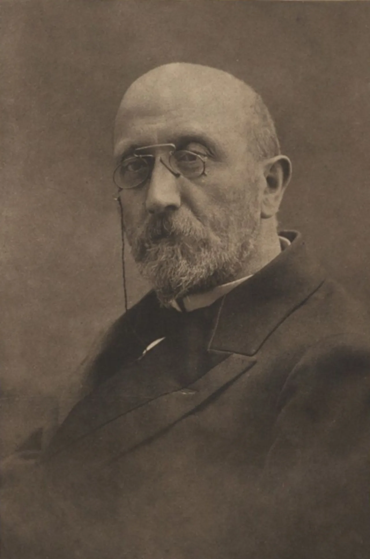 Porträt von Samuel Abraham Poznański (1864–1921) – Gedenkseite