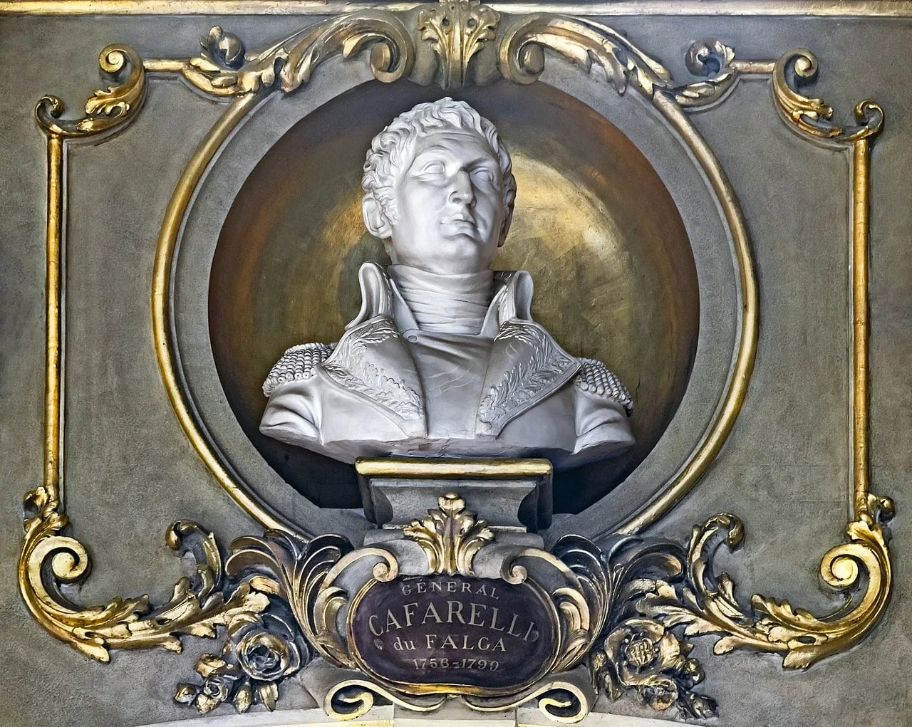 Portrait of Louis Marie Joseph Maximilien Caffarelli du Falga (1756–1799) – memorial page