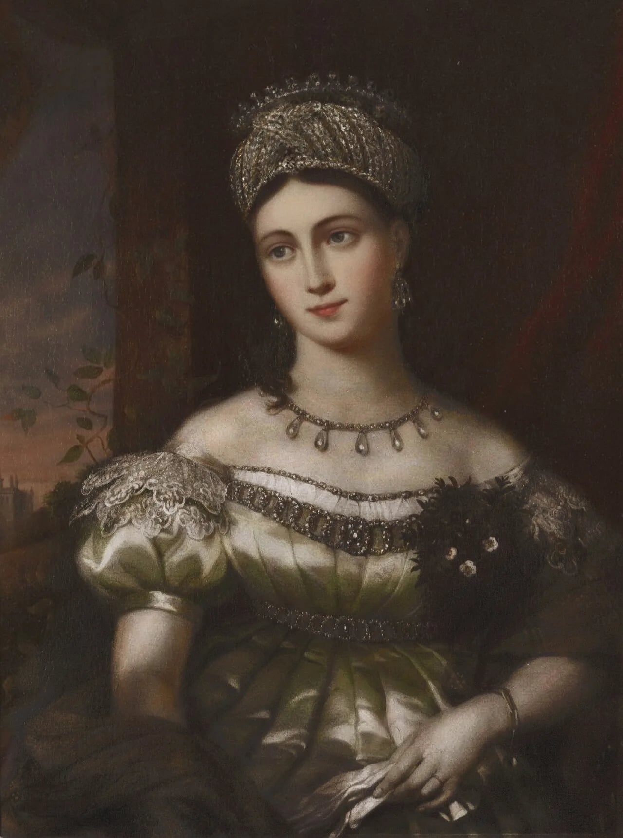Porträt von Luise von Sachsen-Gotha-Altenburg (1800–1831) – Gedenkseite