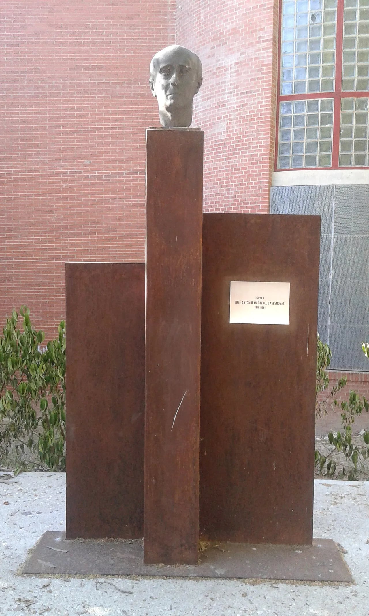 Porträt von José Antonio Maravall (1911–1986) – Gedenkseite