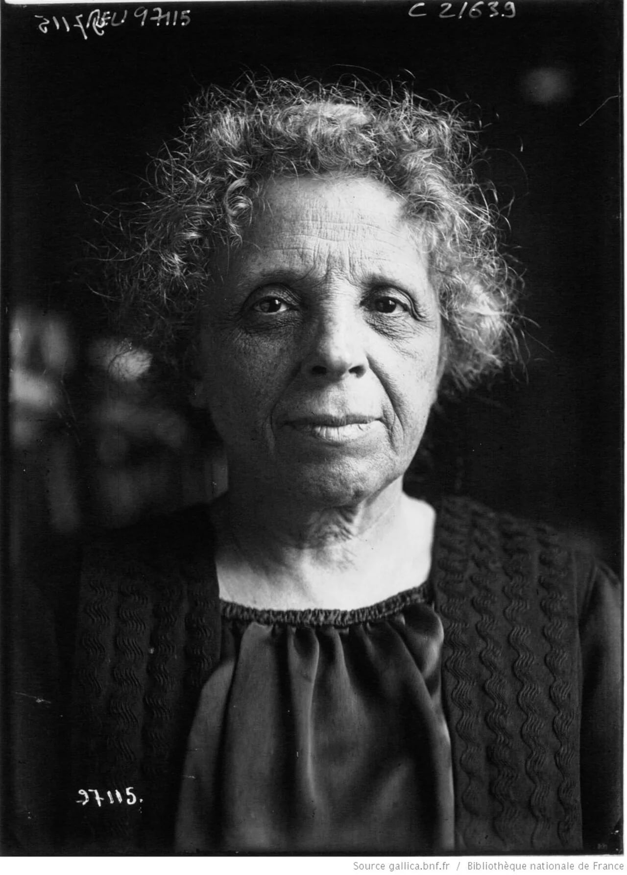 Porträt von Jeanne Bouvier (1865–1953) – Gedenkseite