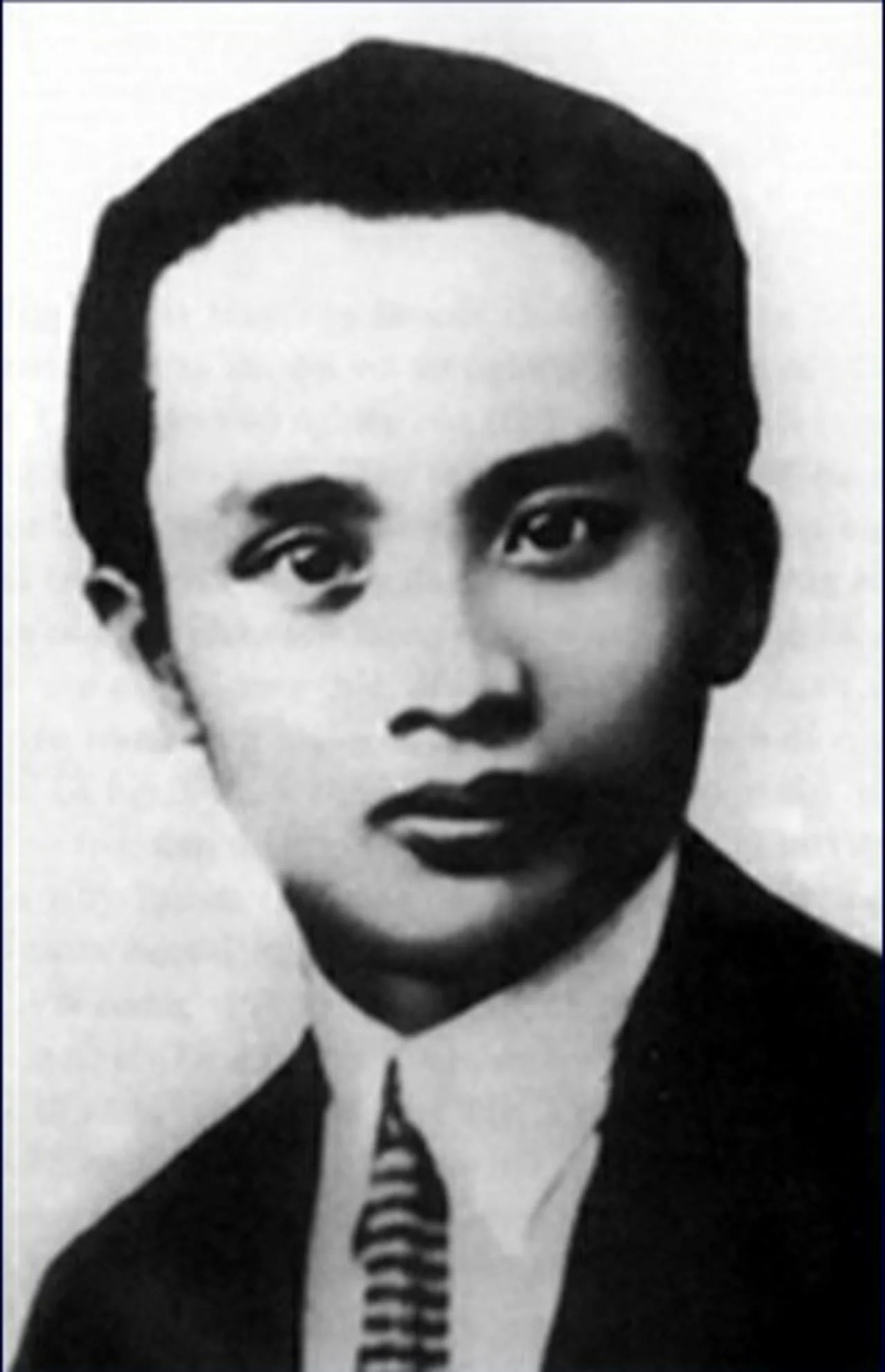 Portrait of Hà Huy Tập (1906–1941) – memorial page