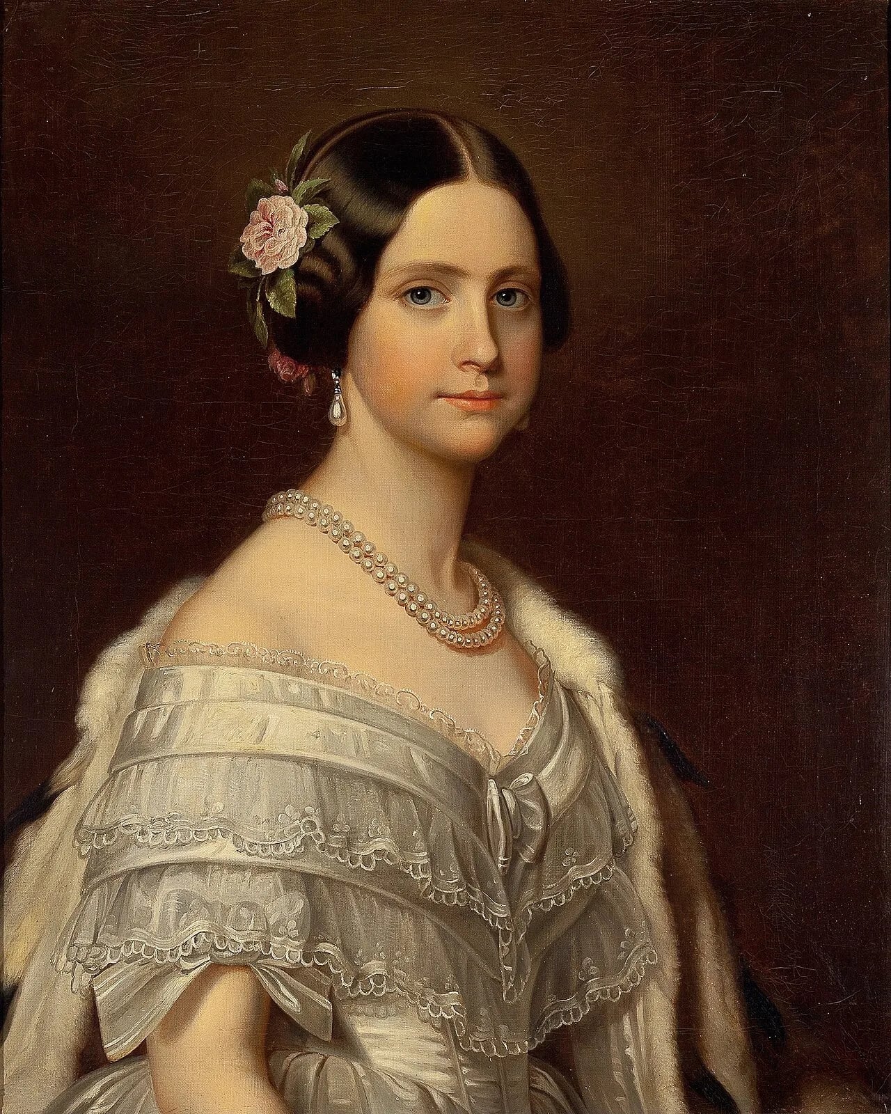 Porträt von Maria Amalia von Portugal (1831–1853) – Gedenkseite