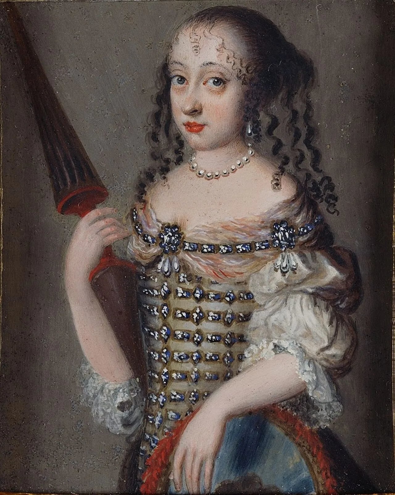 Porträt von Anna Sophie von Dänemark (1647–1717) – Gedenkseite