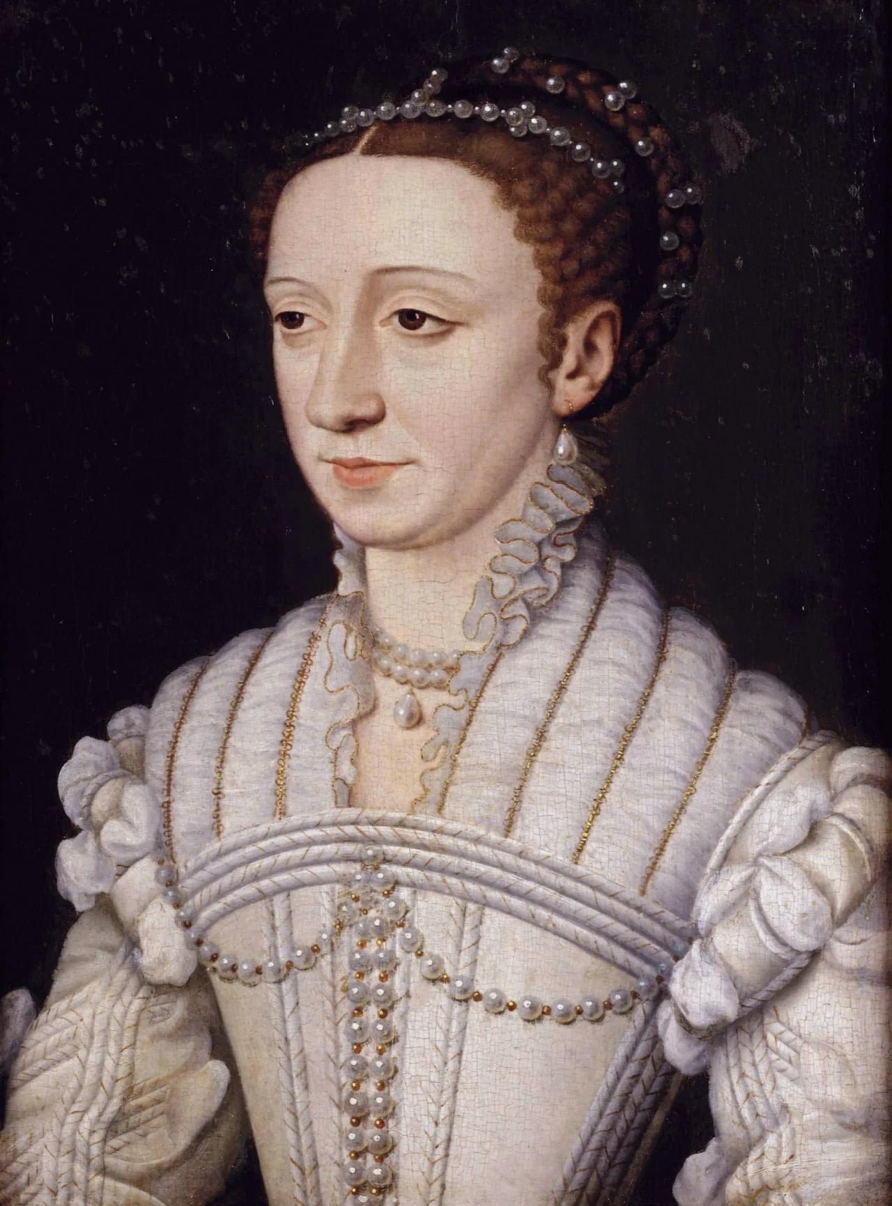 Porträt von Marguerite de Valois-Angoulême, duchesse de Berry (1523–1574) – Gedenkseite
