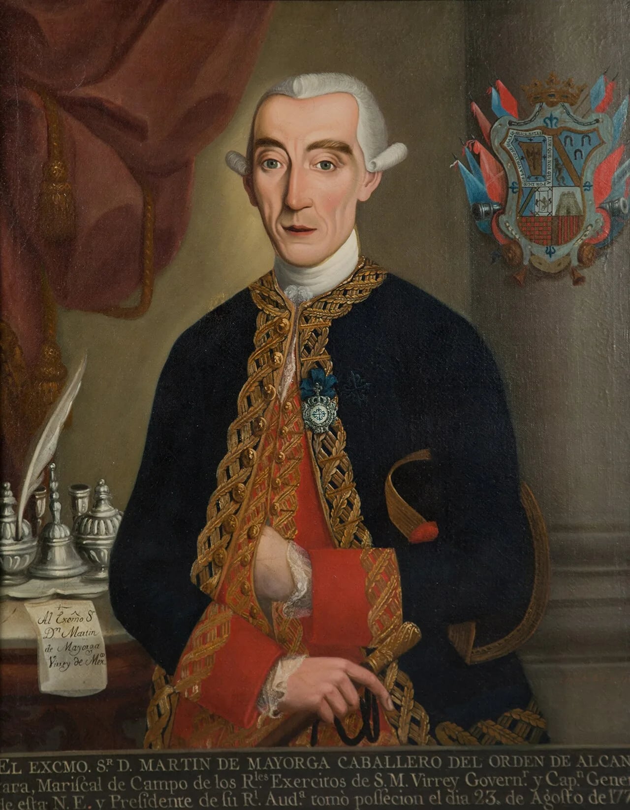 Portrait of Martín de Mayorga (1721–1783) – memorial page