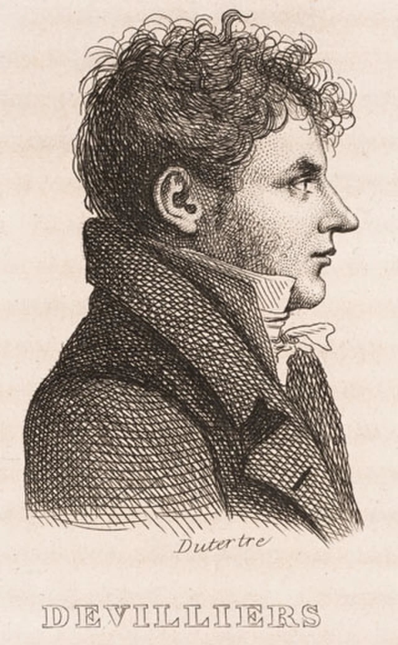 Porträt von Édouard de Villiers du Terrage (1780–1855) – Gedenkseite