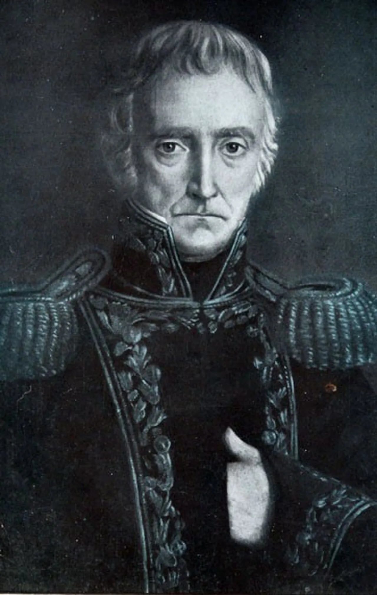 Porträt von Cornelio Saavedra (1759–1829) – Gedenkseite