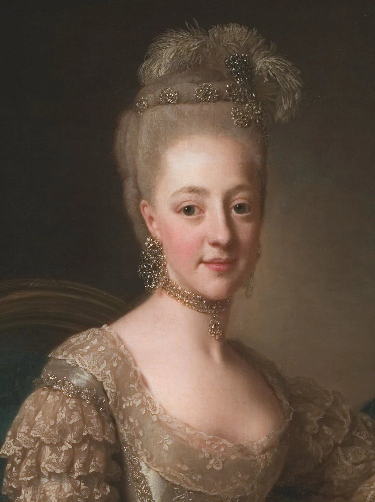 Porträt von Hedwig von Schleswig-Holstein-Gottorf (1759–1818) – Gedenkseite