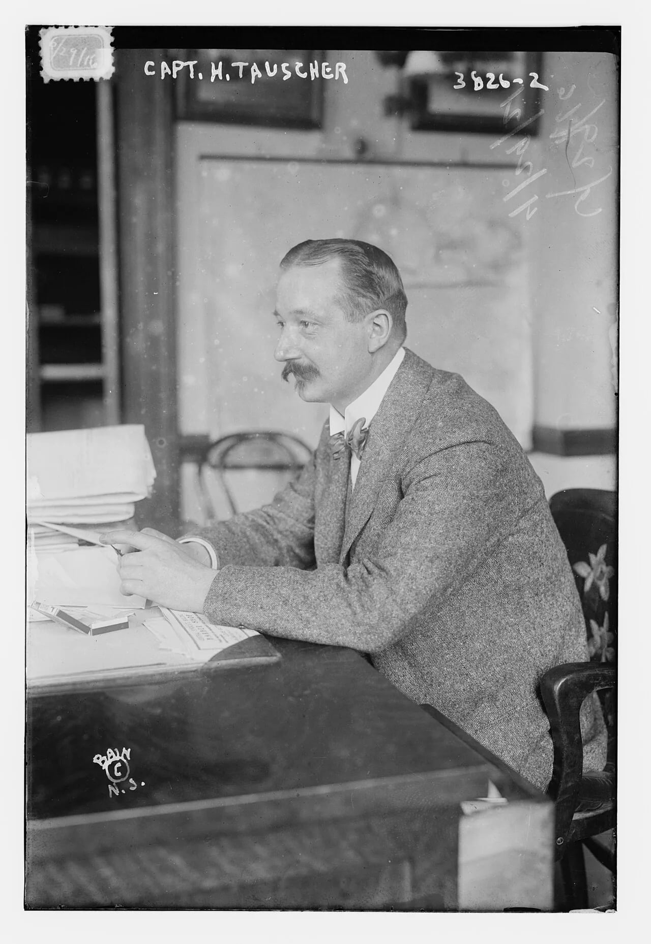 Portrait of Hans Tauscher (1867–1941) – memorial page