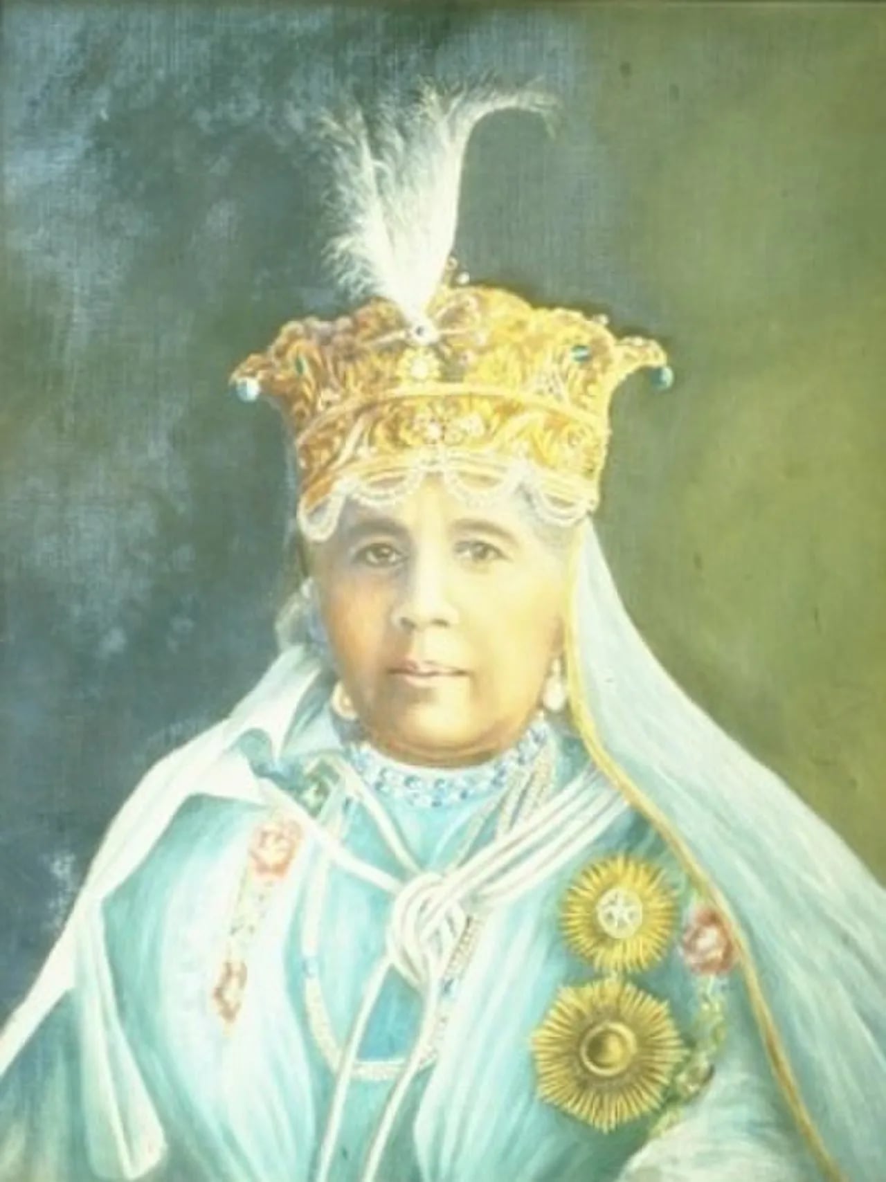 Porträt von Sultan Jahan I von Bhopal (1858–1930) – Gedenkseite