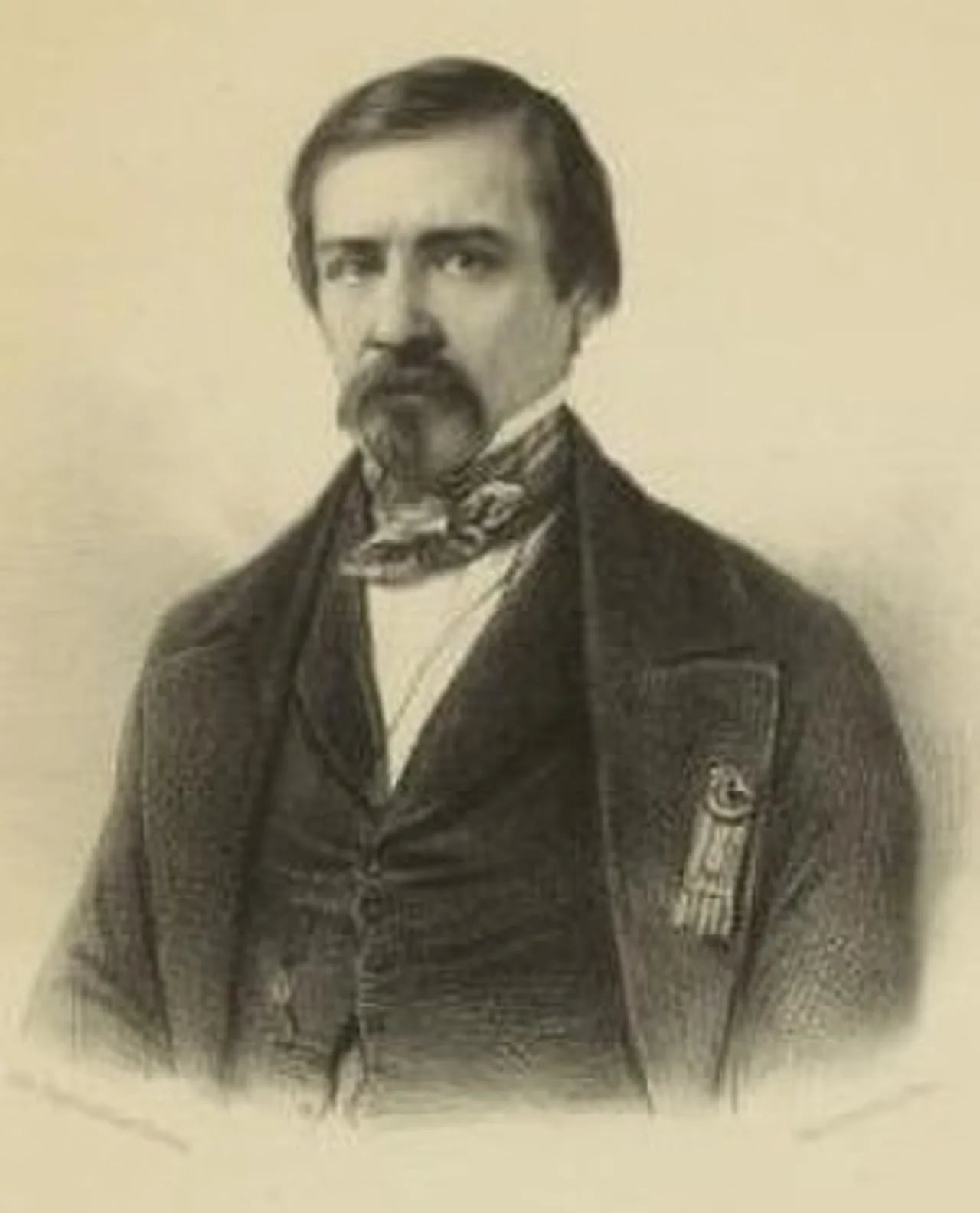 Portrait of Étienne de Voisins-Lavernière (1813–1898) – memorial page