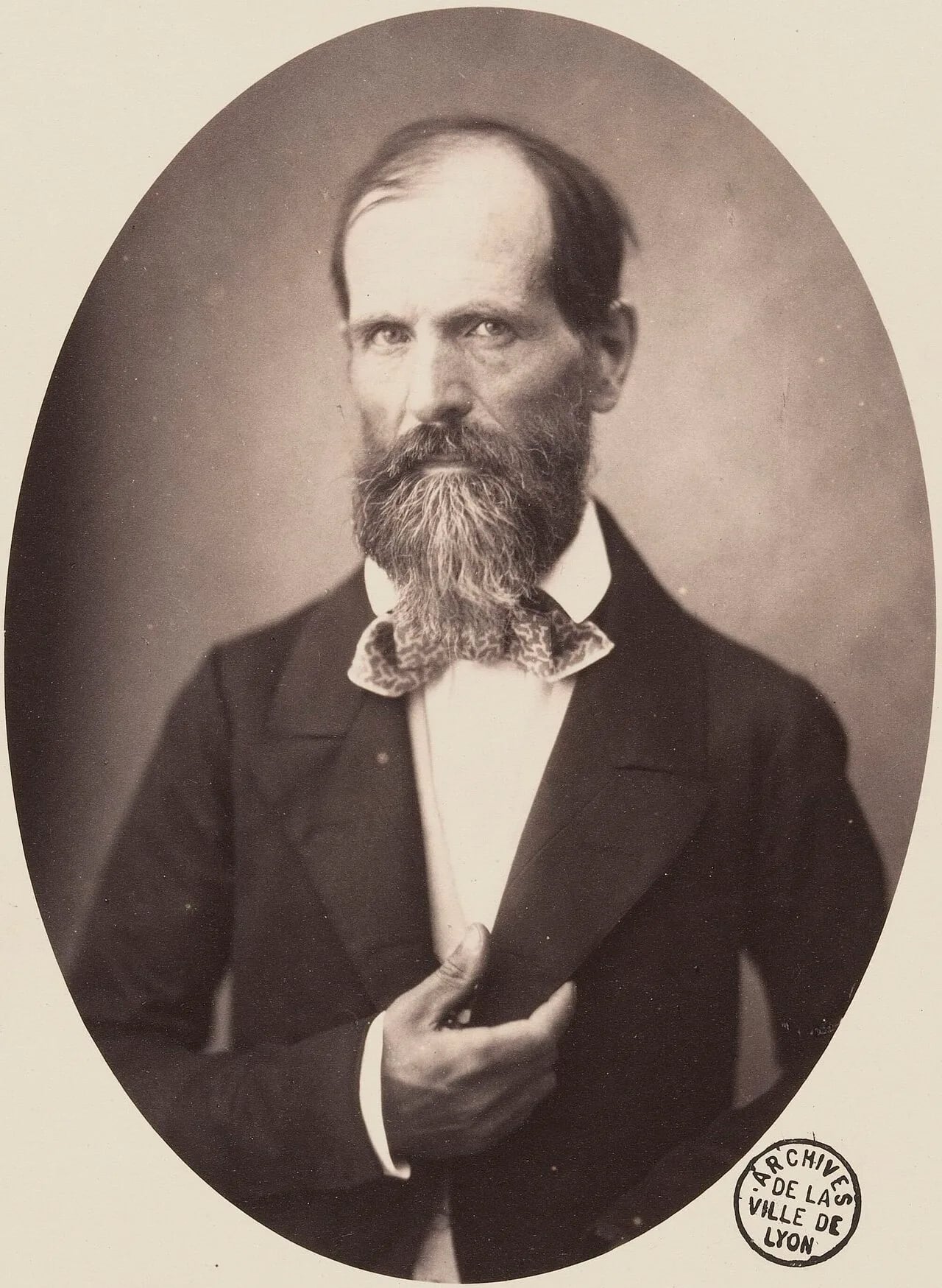 Porträt von Jean Louis Lacuria (1808–1868) – Gedenkseite