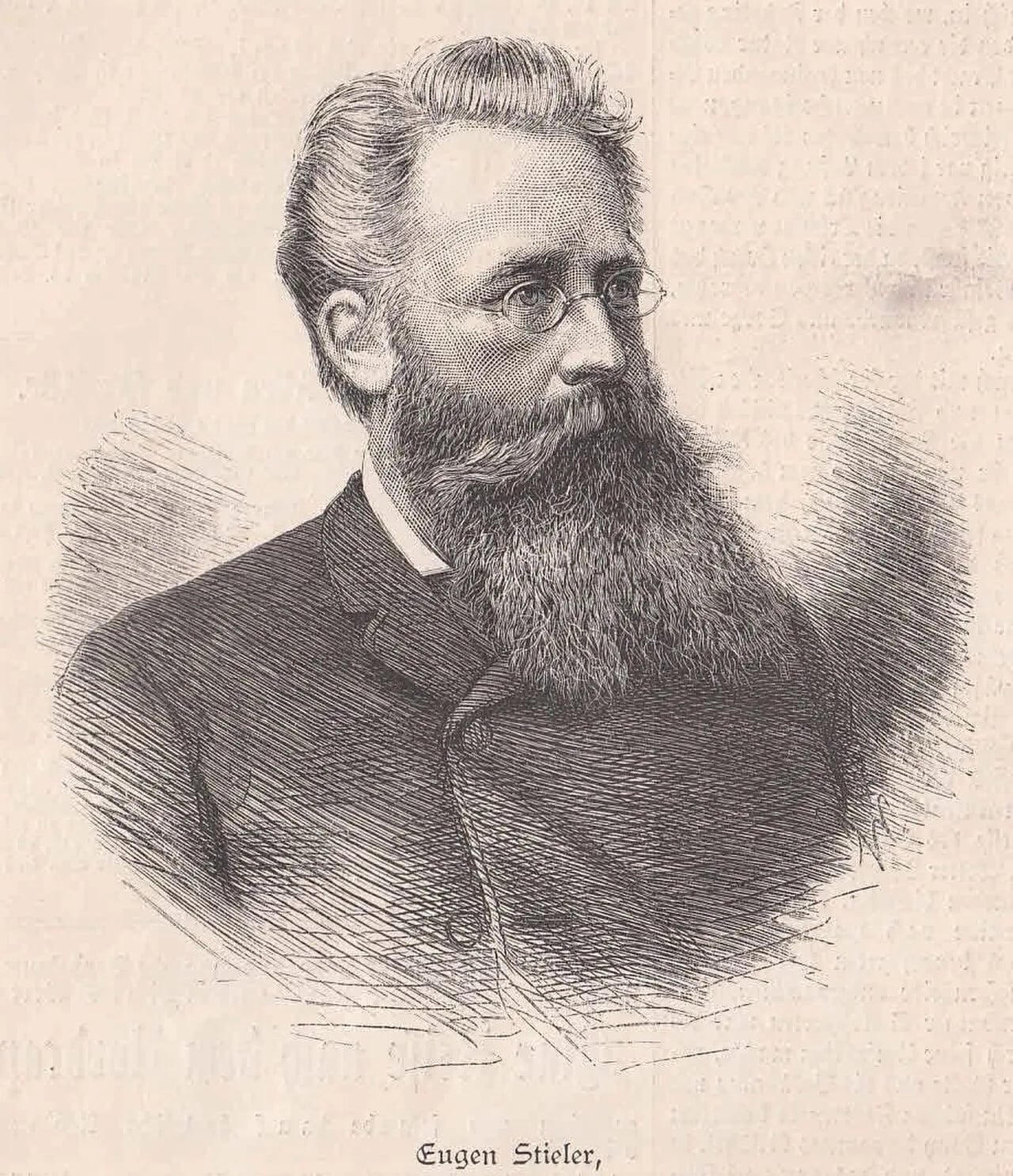 Portrait of Eugen von Stieler (1845–1929) – memorial page