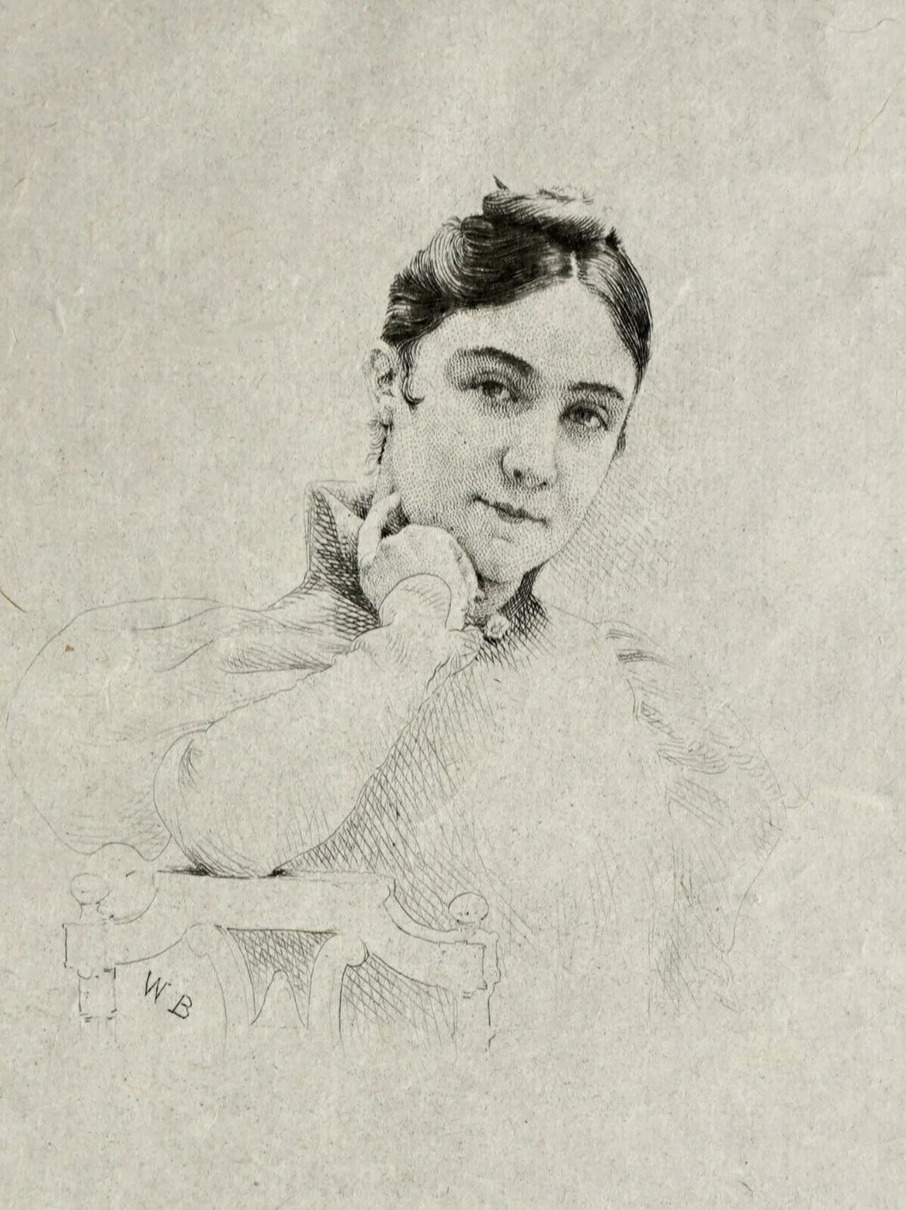 Porträt von Rachilde (1860–1953) – Gedenkseite