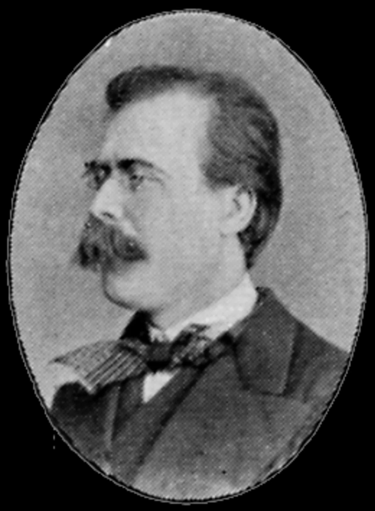 Porträt von Severin Nilsson (1846–1918) – Gedenkseite