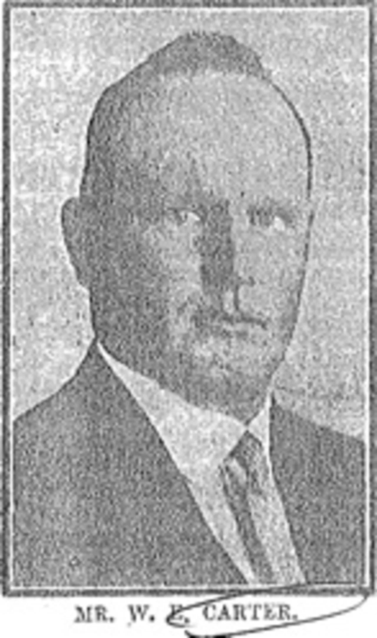 Porträt von William Carter (1899–1969) – Gedenkseite