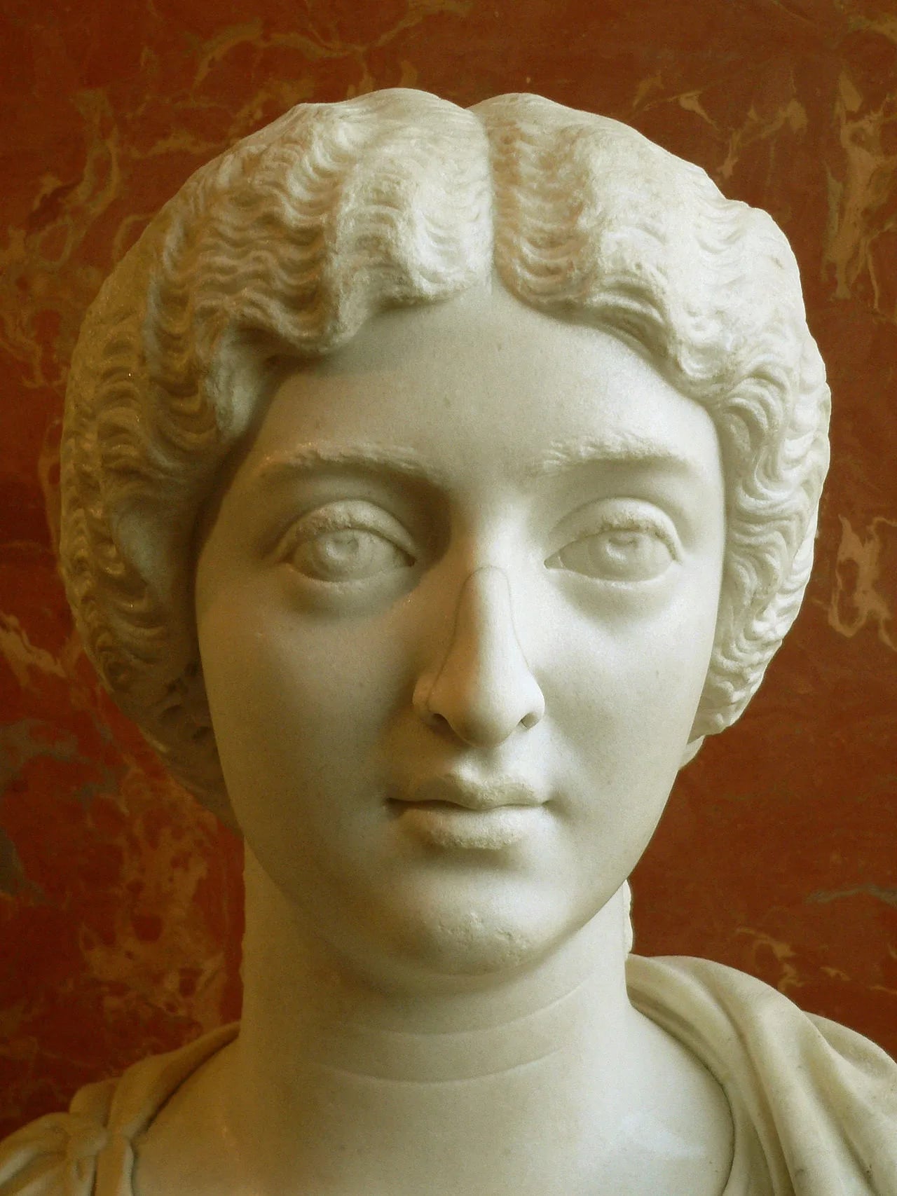 Portrait of Faustina die Jüngere (125–175) – memorial page