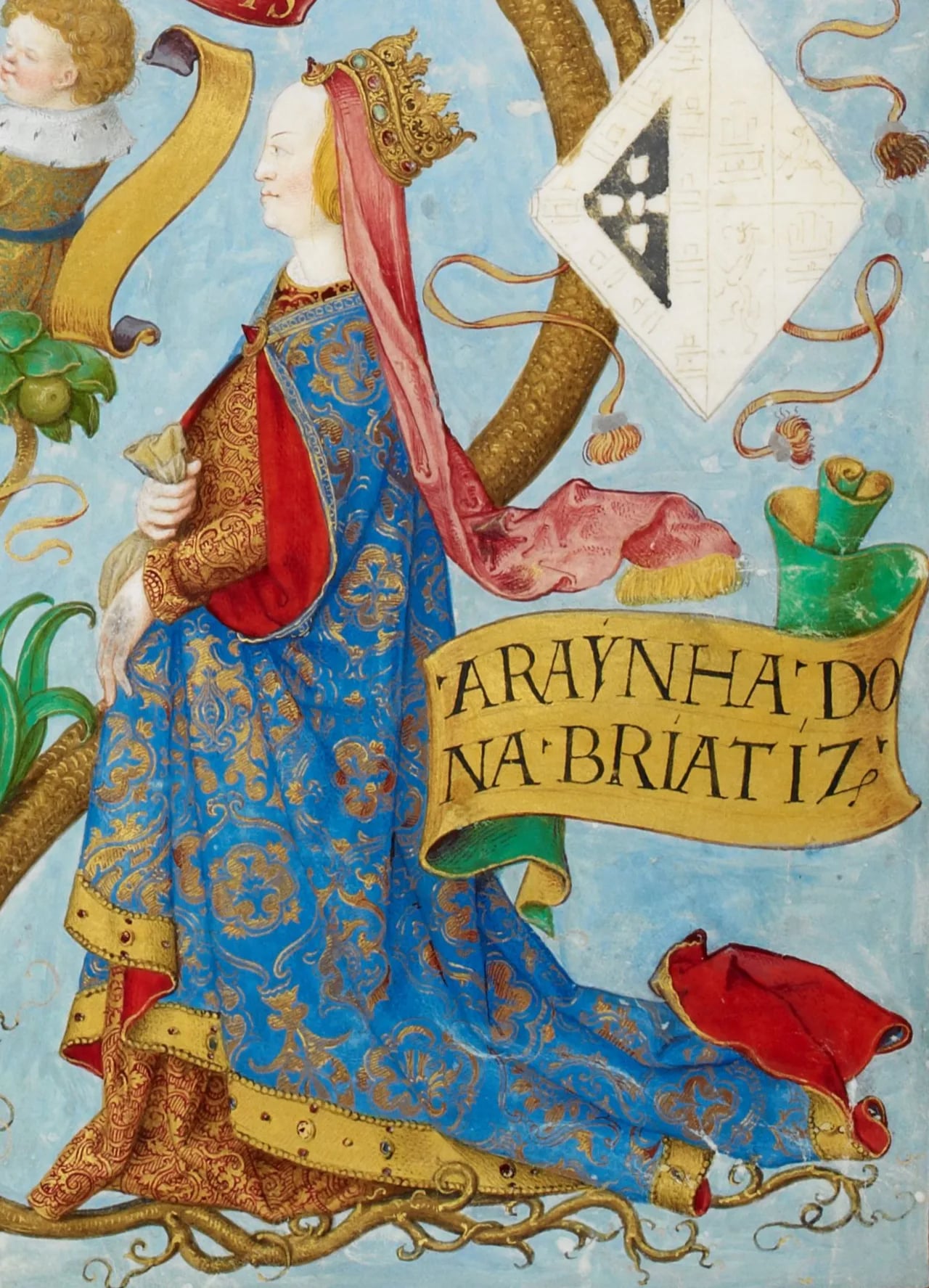 Portrait of Beatrix von Kastilien (1242–1303) – memorial page