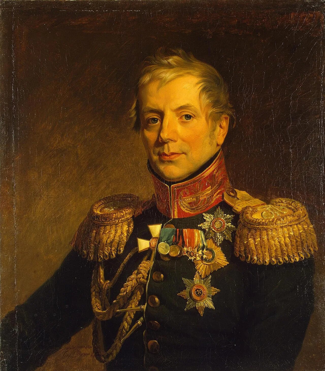 Porträt von Pjotr Petrowitsch Konownizyn (1764–1822) – Gedenkseite