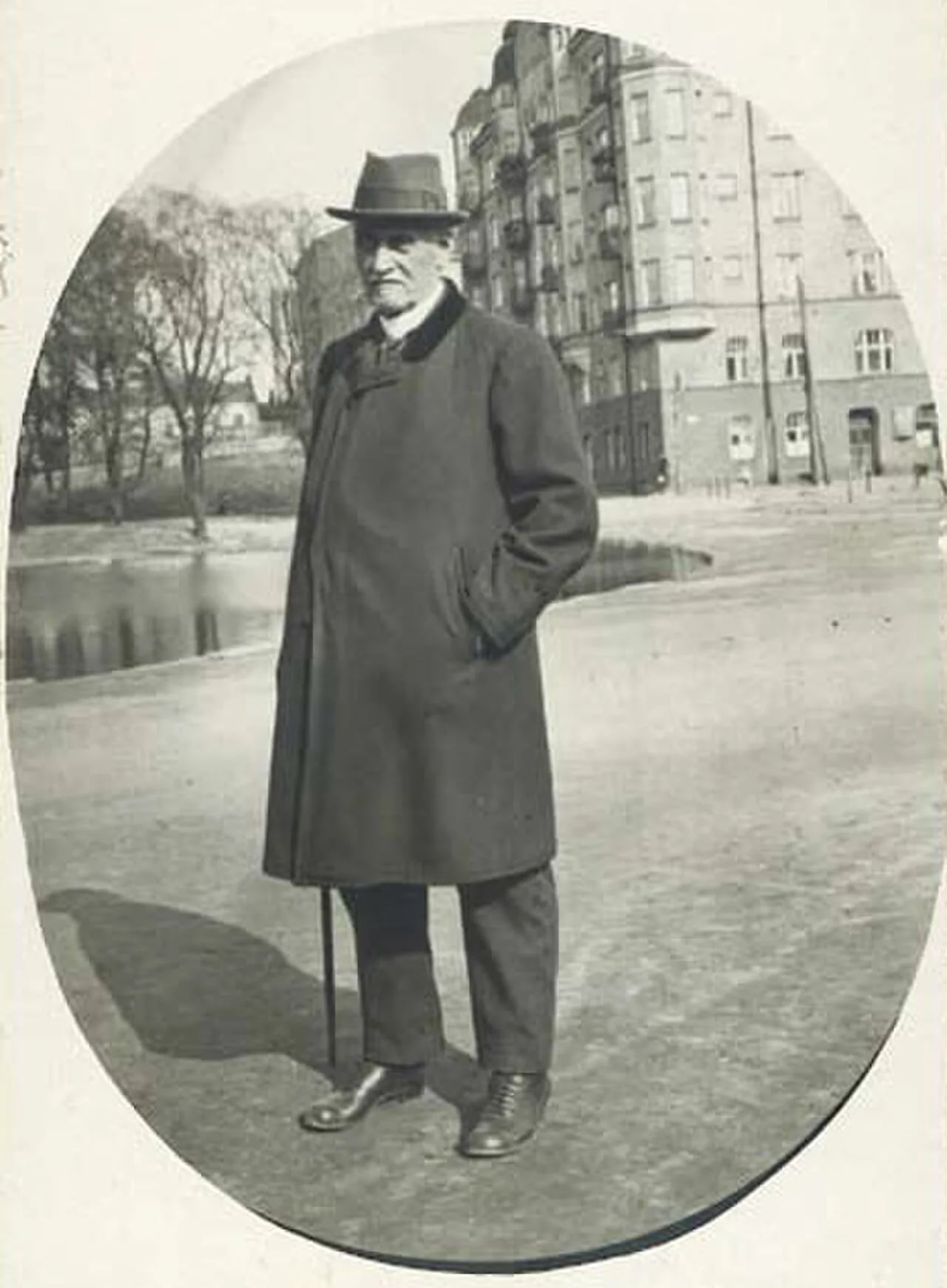 Porträt von August Hillbom (1853–1935) – Gedenkseite