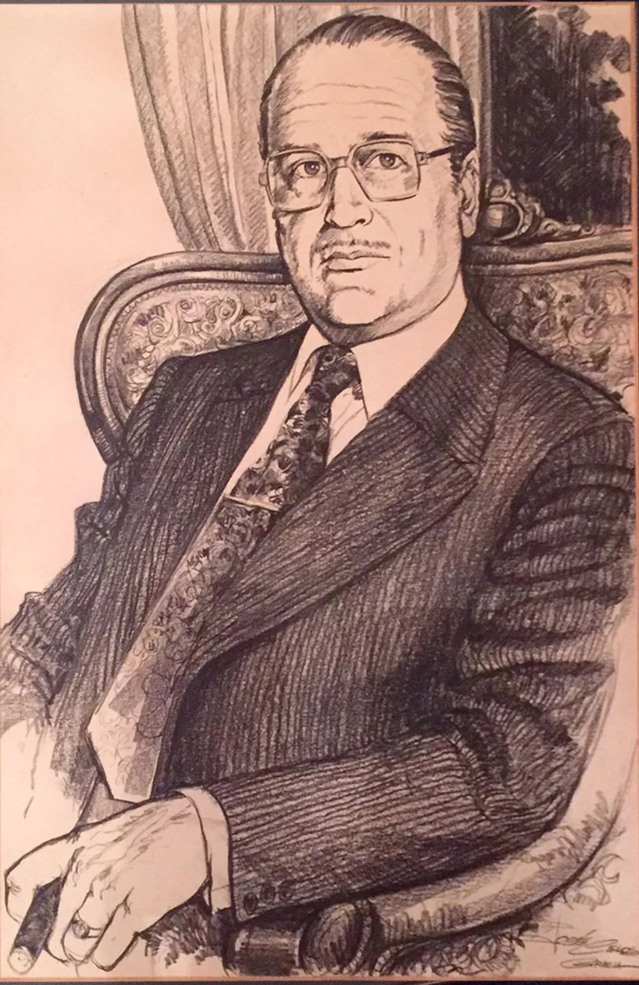 Portrait of Rafael Clavijo Garcia (1924–1999) – memorial page