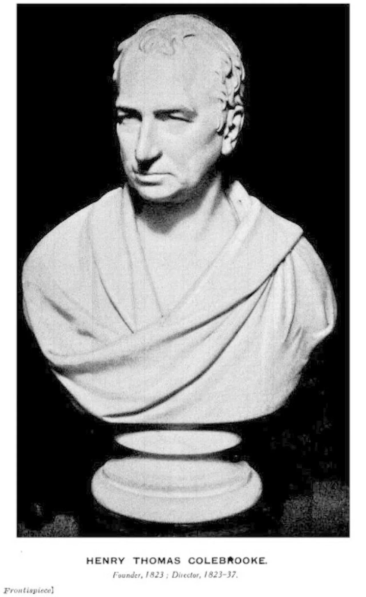Portrait of Henry Thomas Colebrooke (1765–1837) – memorial page