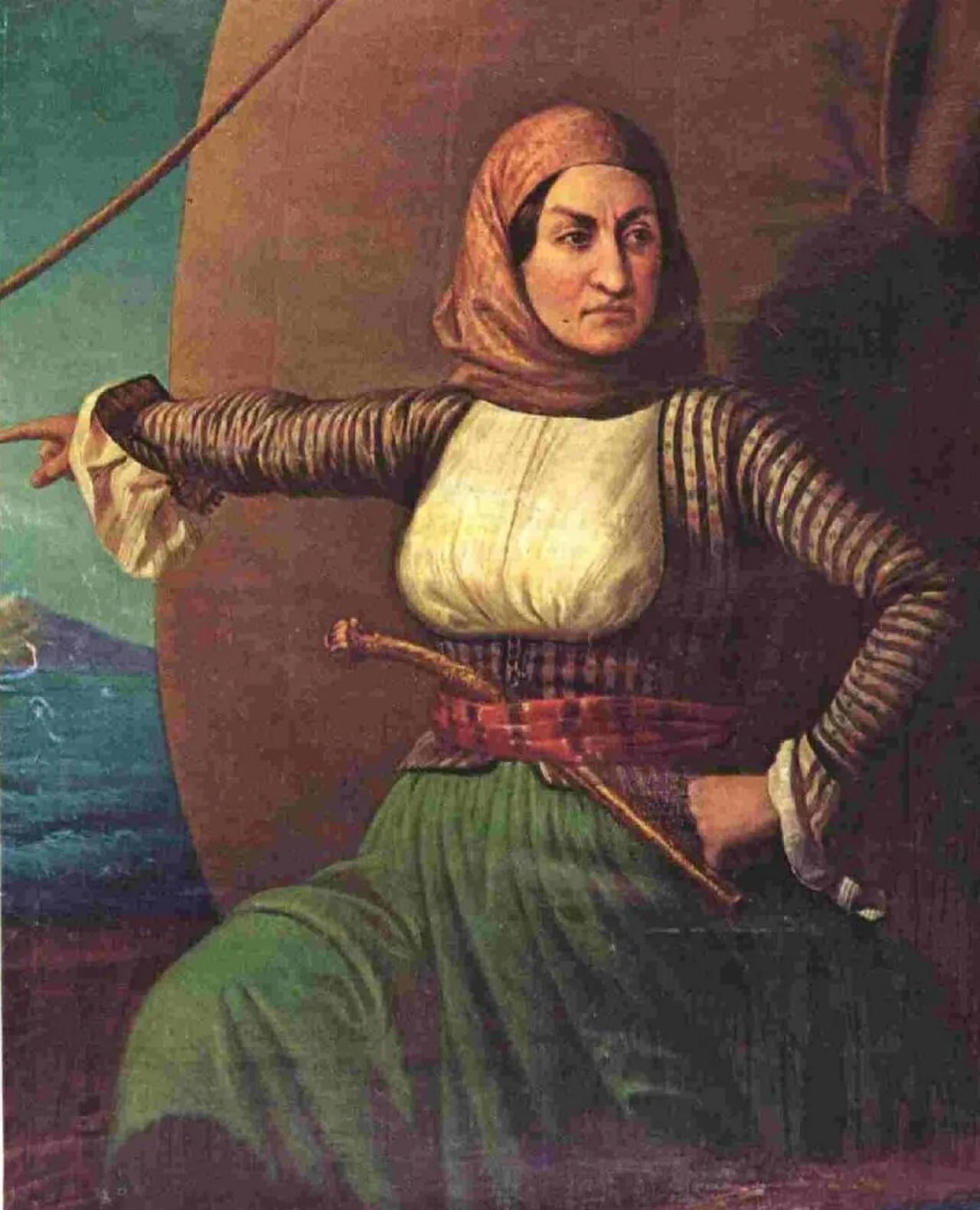 Portrait of Laskarina Bouboulina (1771–1825) – memorial page