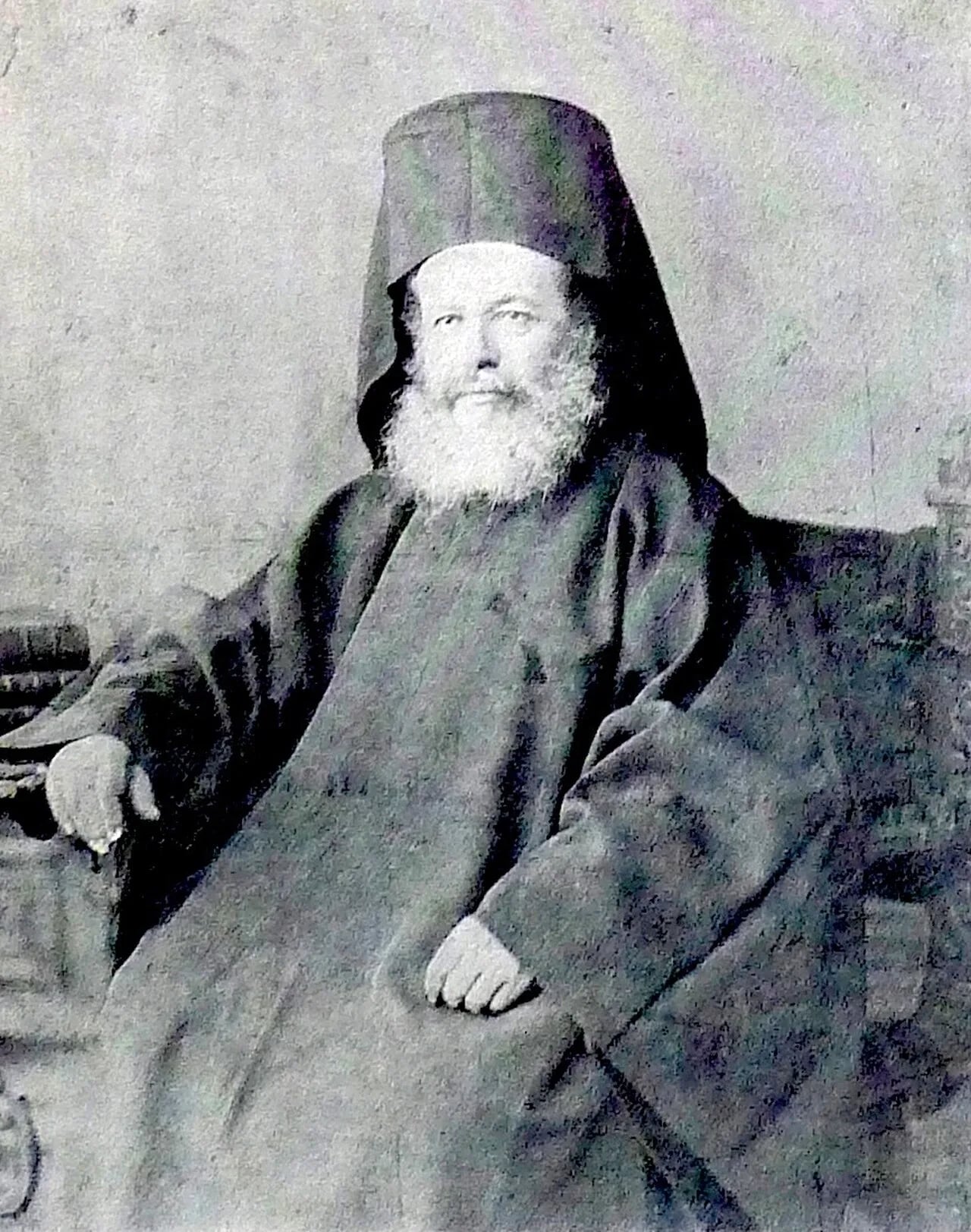 Porträt von Patriarch Germanus V of Constantinople (1835–1920) – Gedenkseite
