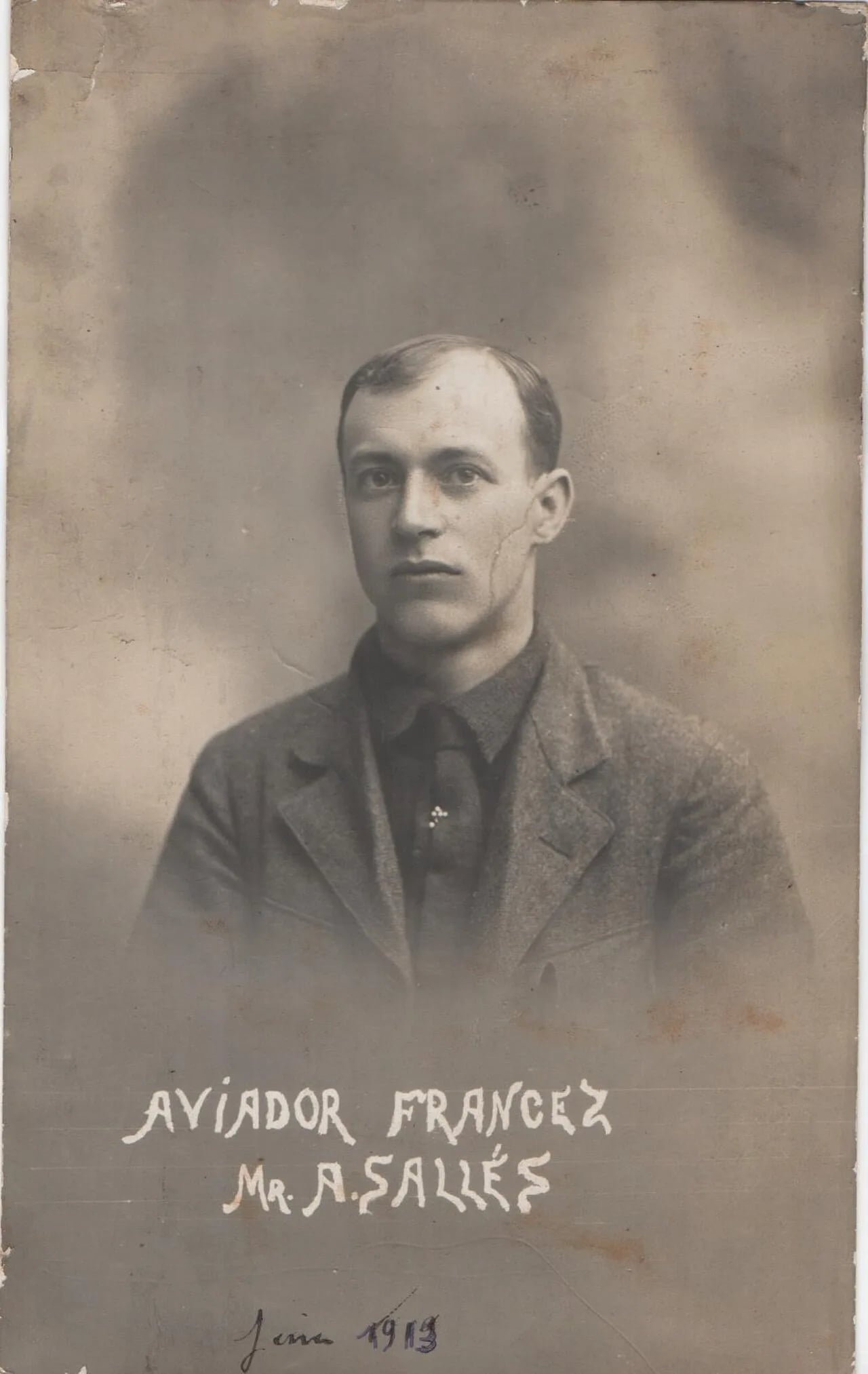 Porträt von Alexandre Sallès (1879–1956) – Gedenkseite