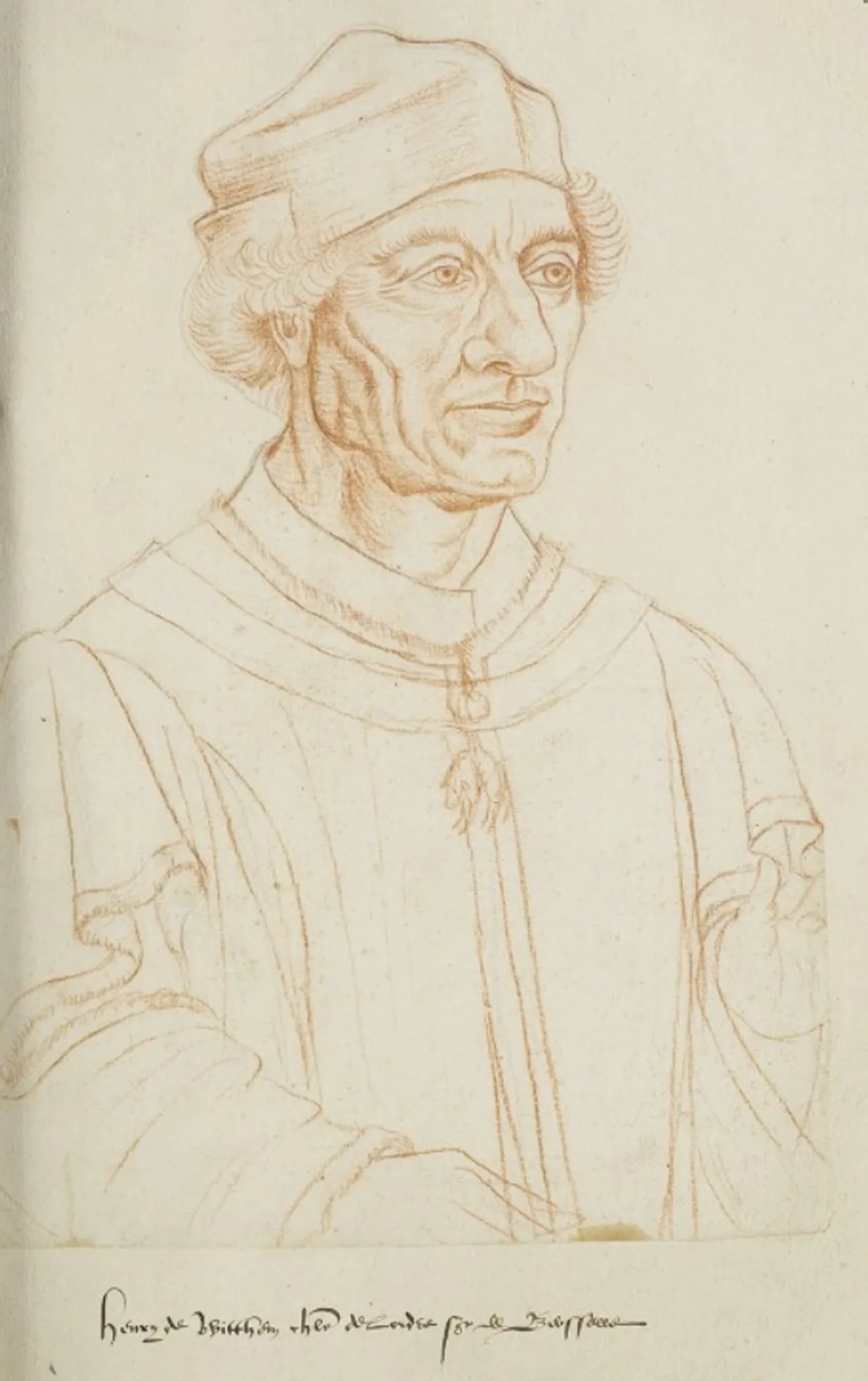 Porträt von Hendrik III Corsselaar (1440–1515) – Gedenkseite