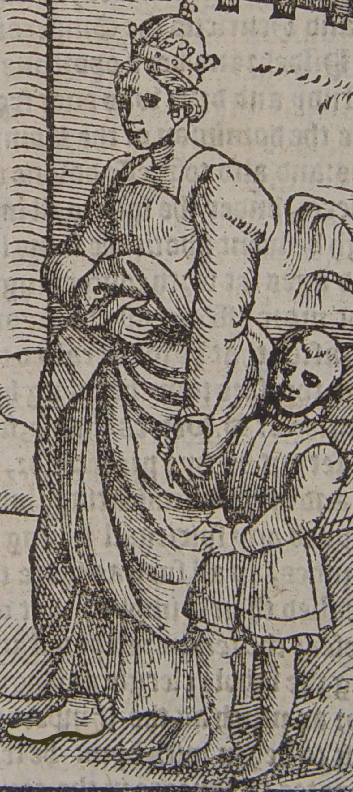 Porträt von Bertha von Savoyen (1051–1087) – Gedenkseite