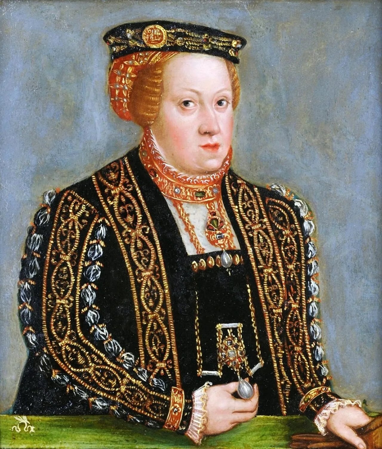 Porträt von Katharina von Österreich (1533–1572) – Gedenkseite
